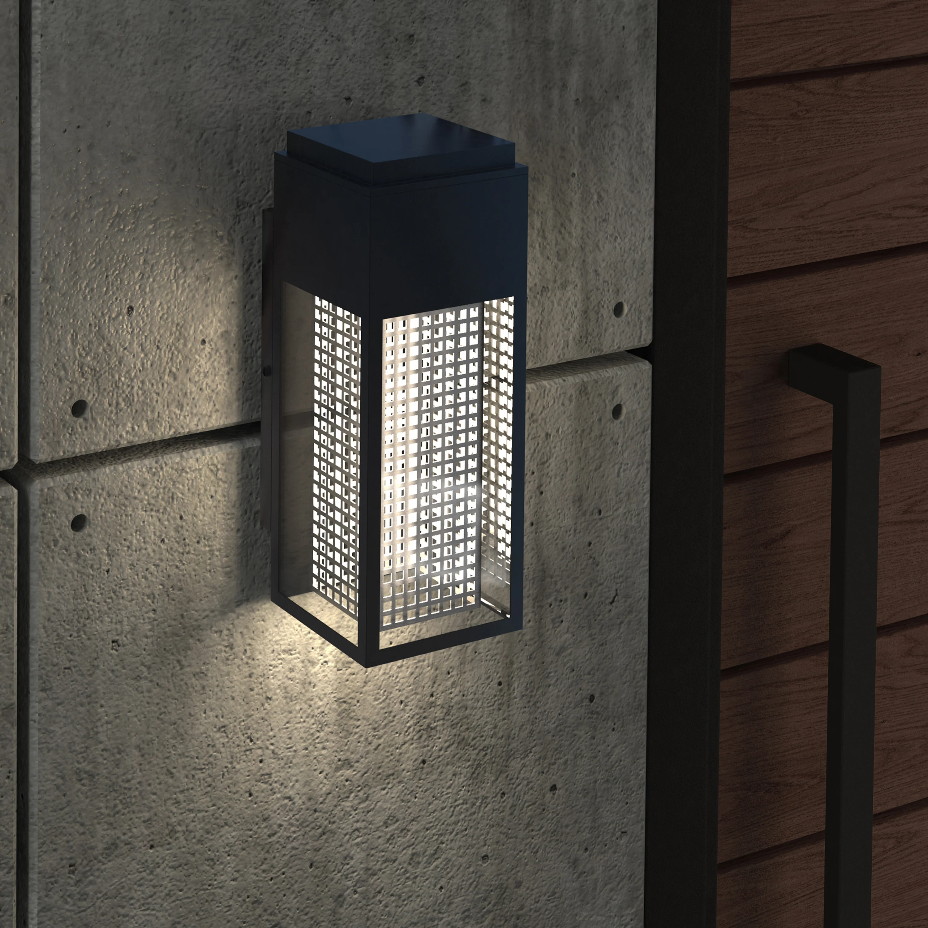 Meteor LED indoor-outdoor wall light - Image 2