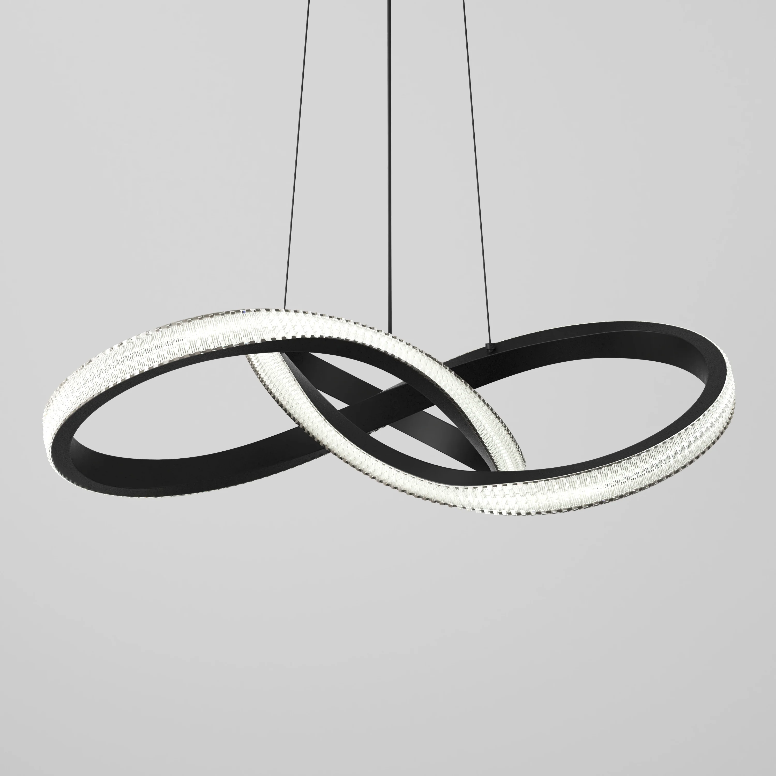 Morgan LED contemporary pendant light 5 CCT - Image 3