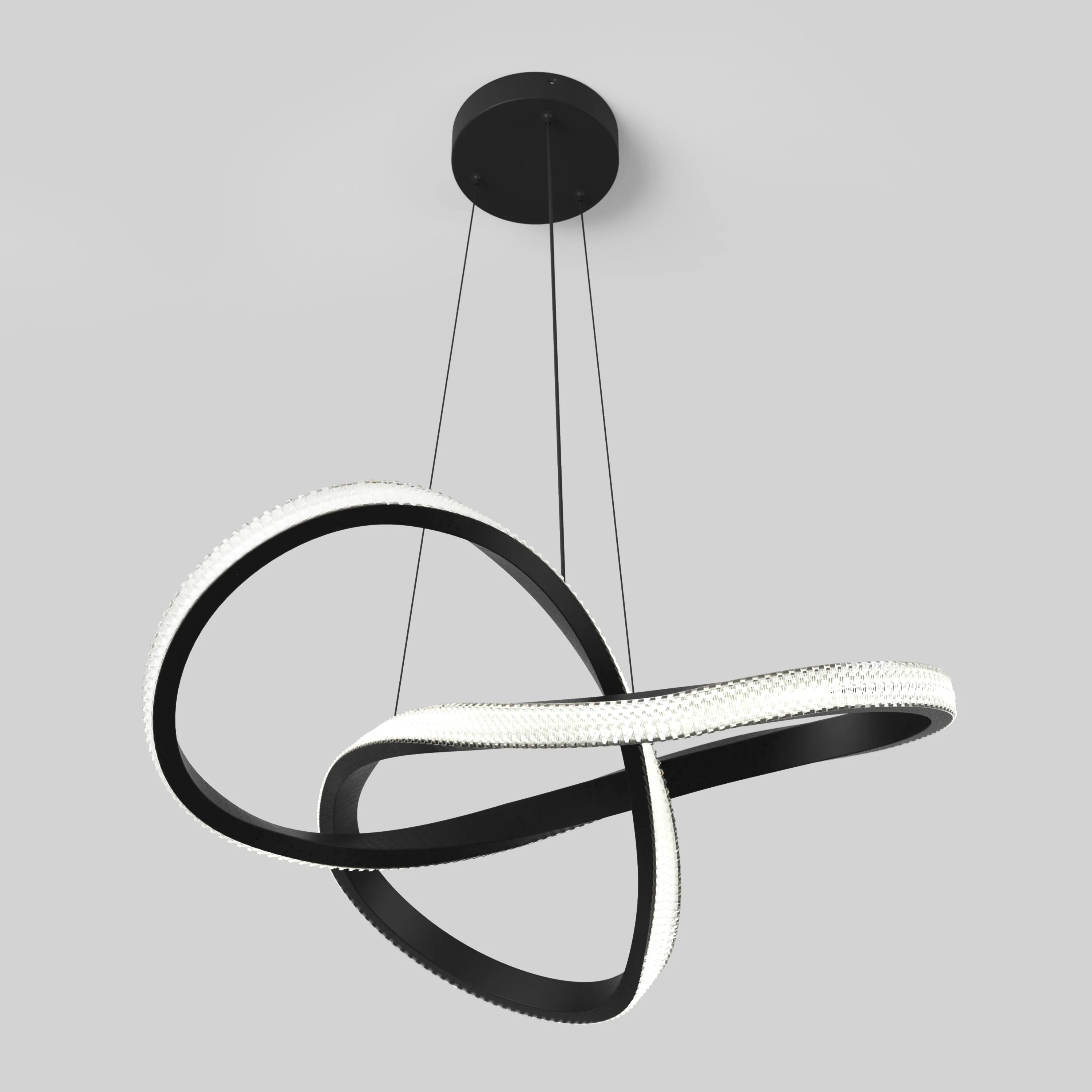 Morgan LED contemporary pendant light 5 CCT - Image 5