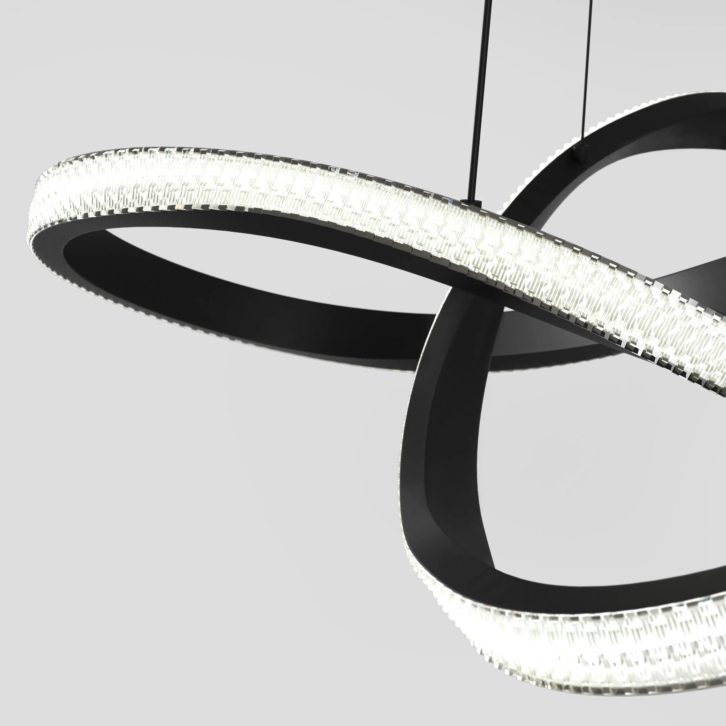 Morgan LED contemporary pendant light 5 CCT - Image 6