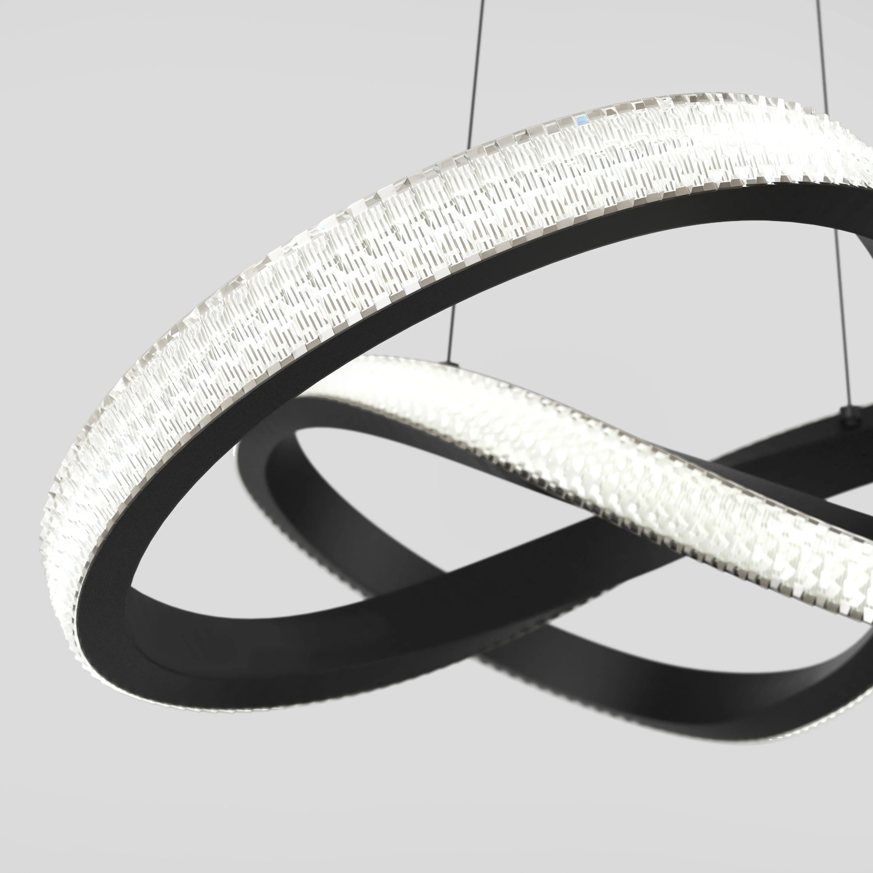 Morgan LED contemporary pendant light 5 CCT - Image 7