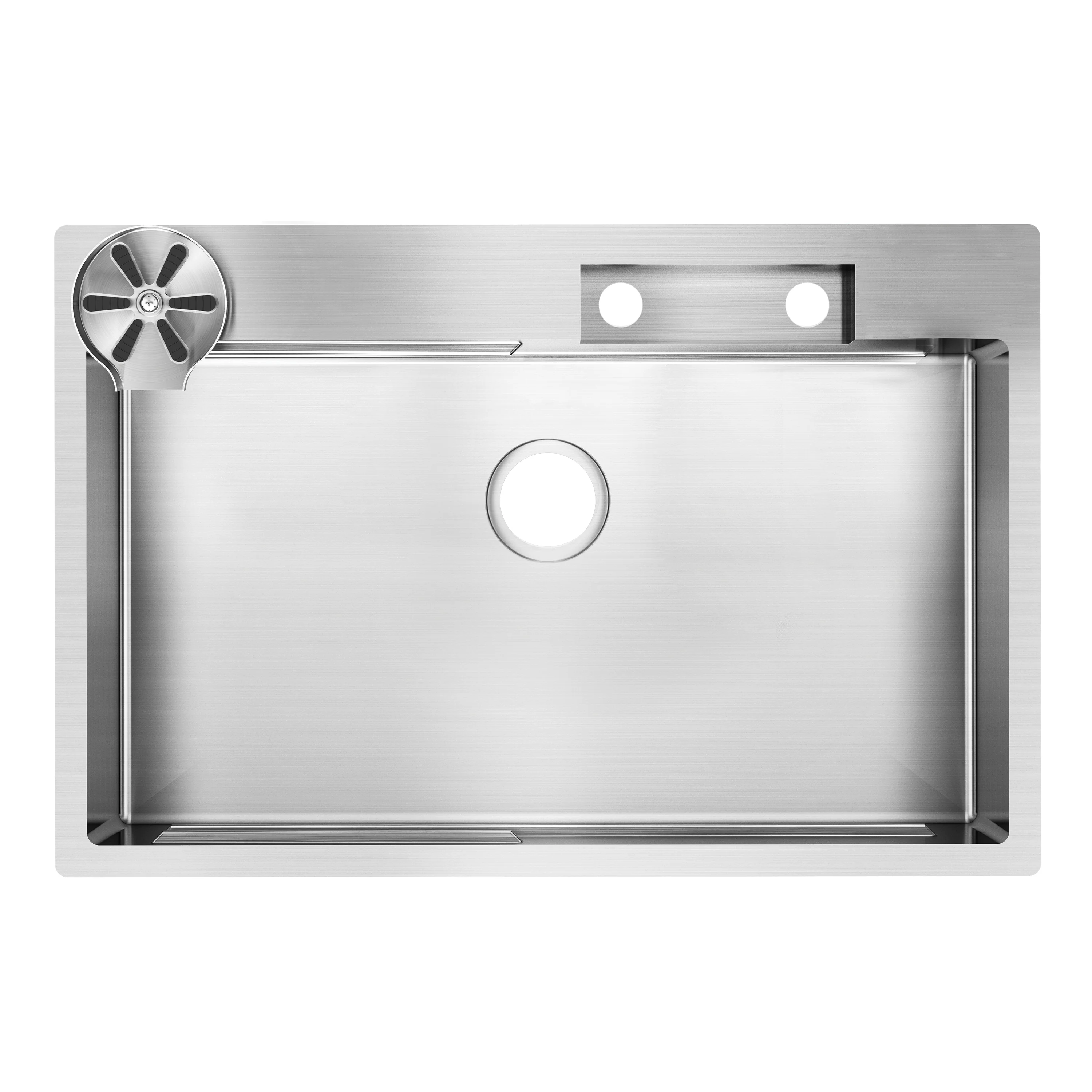 Neoflow single bowl 31 in. stainless steel workstation sink - Image 6