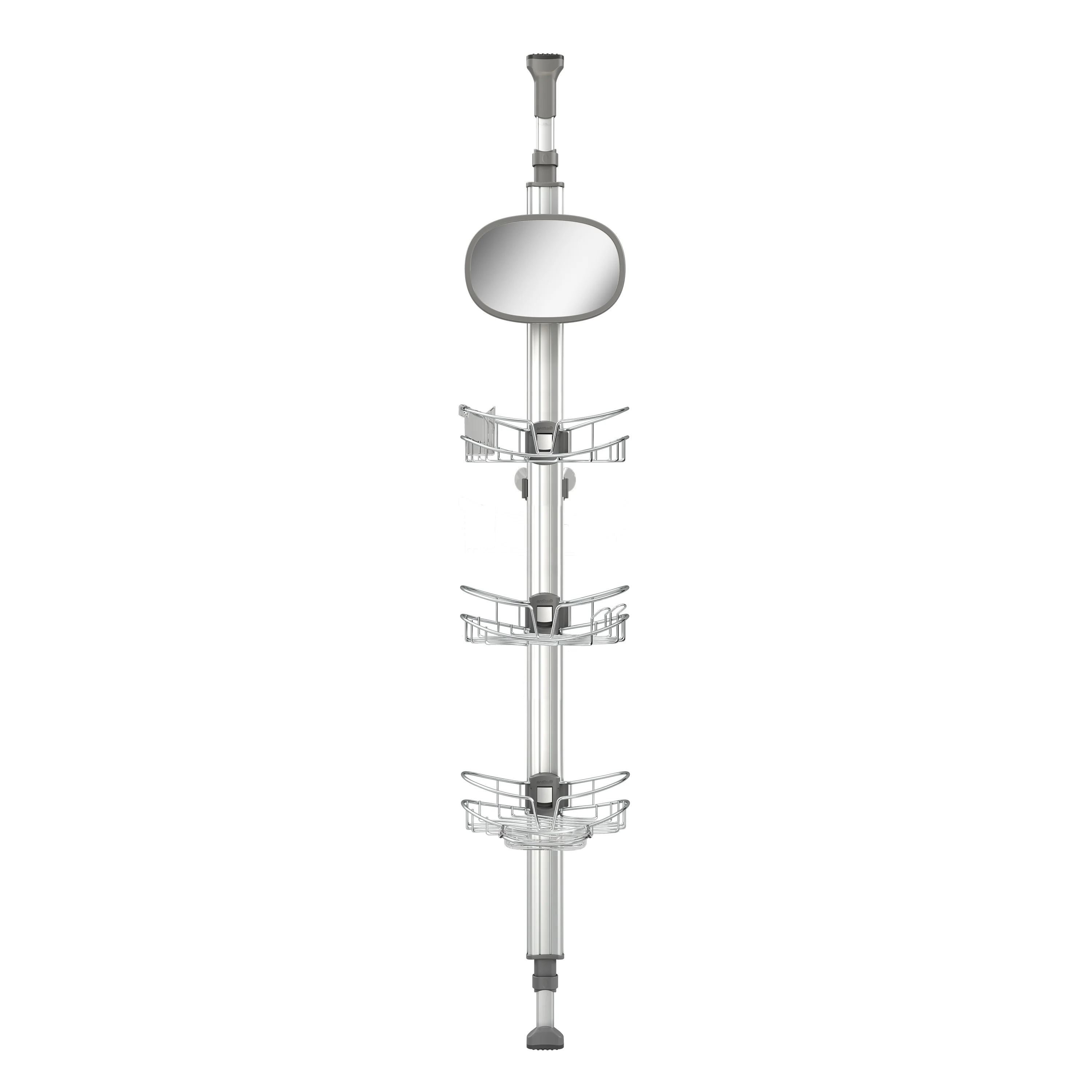 Neptune shower caddy with mirror and 3 baskets - Image 3
