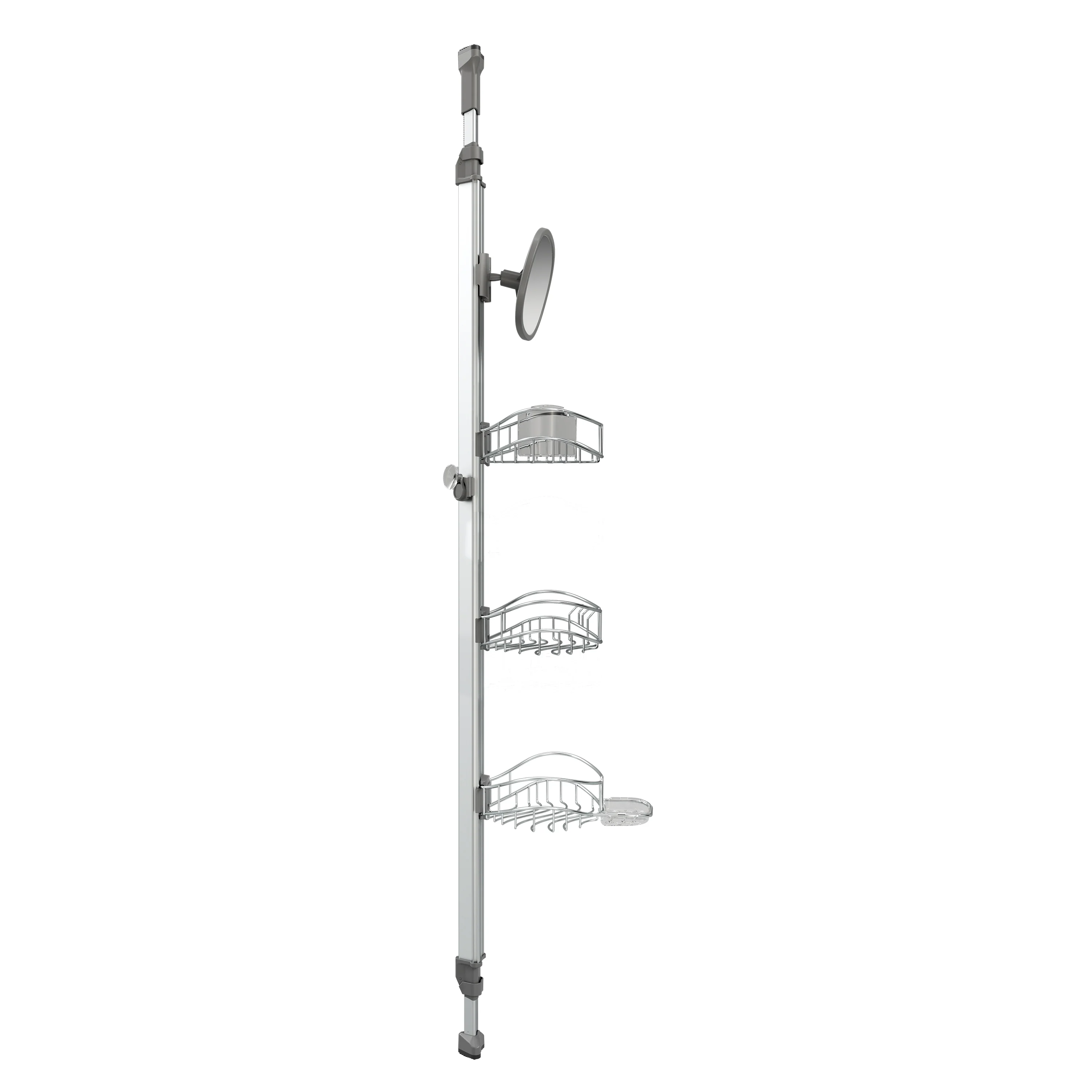 Neptune shower caddy with mirror and 3 baskets - Image 4
