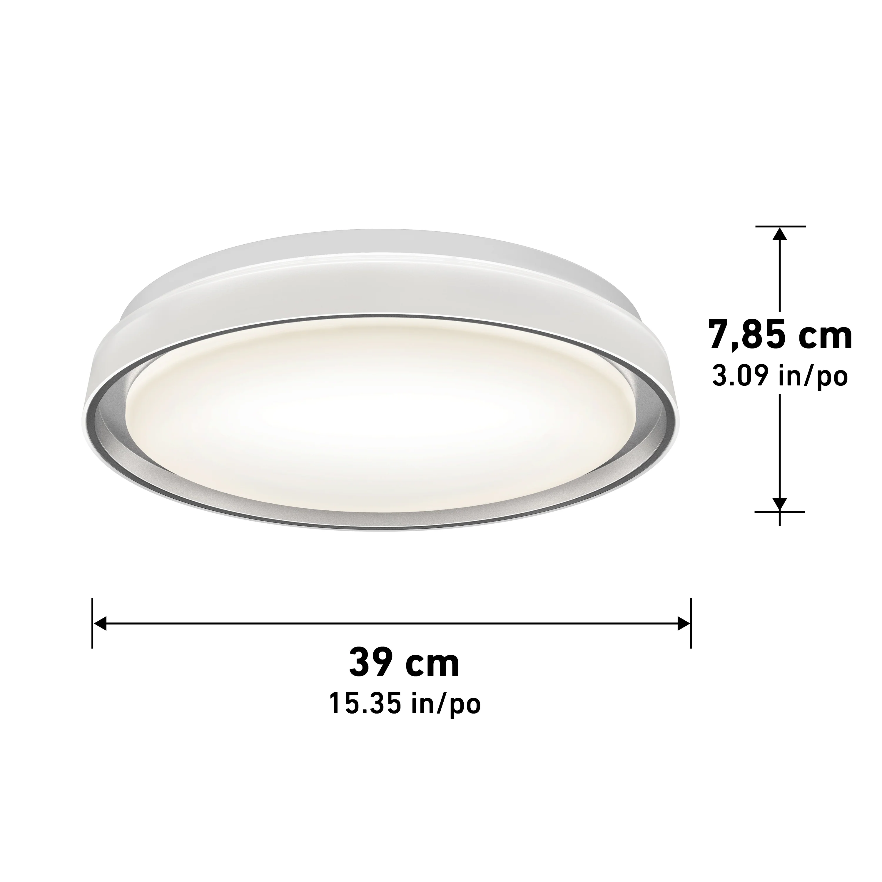 Niko 15 in. (39 cm) Modern LED Flush Mount Ceiling Light 5 CCT - Image 14