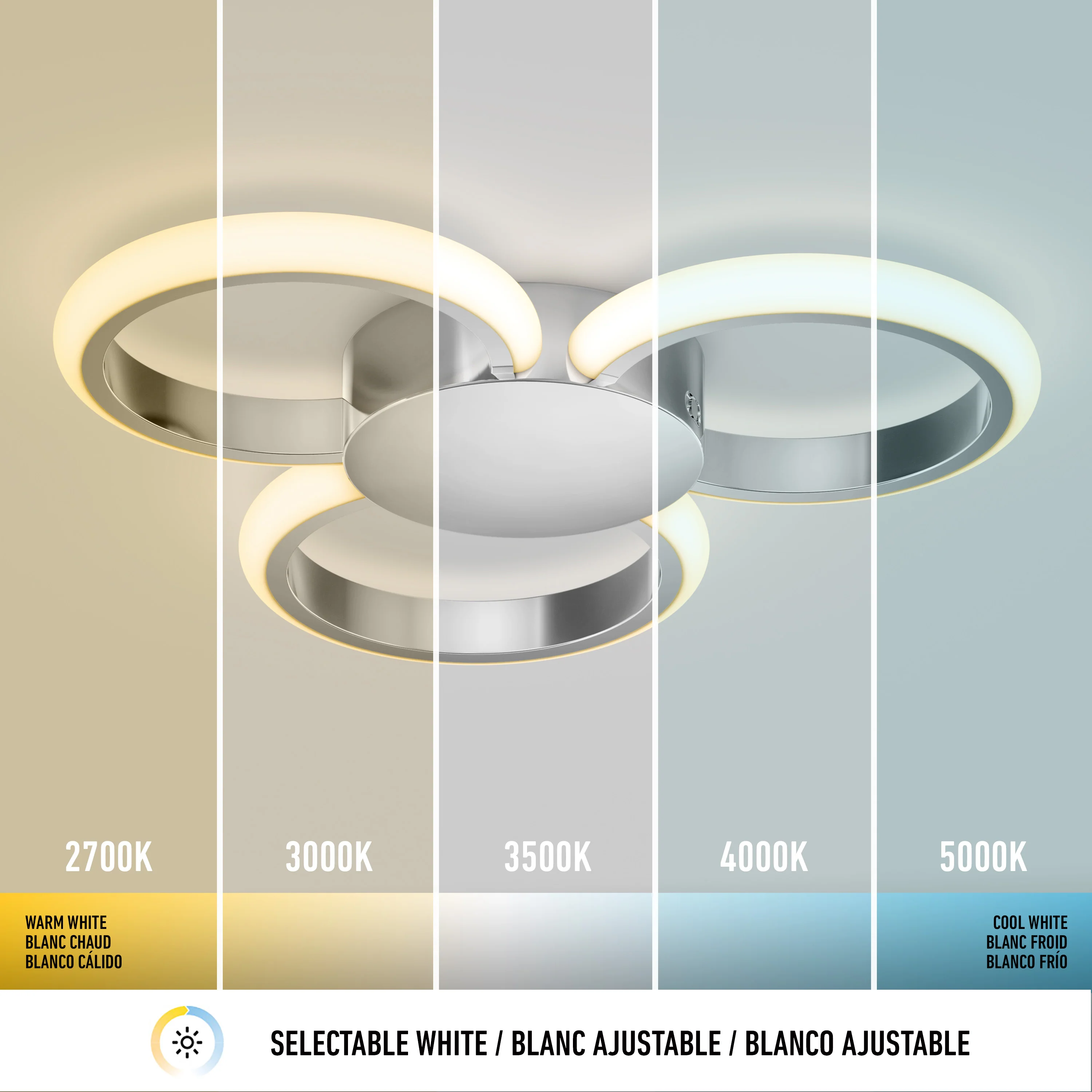 Nyala 15 in. (38 cm) Modern LED Flush Mount Ceiling Light 5 CCT - Image 26