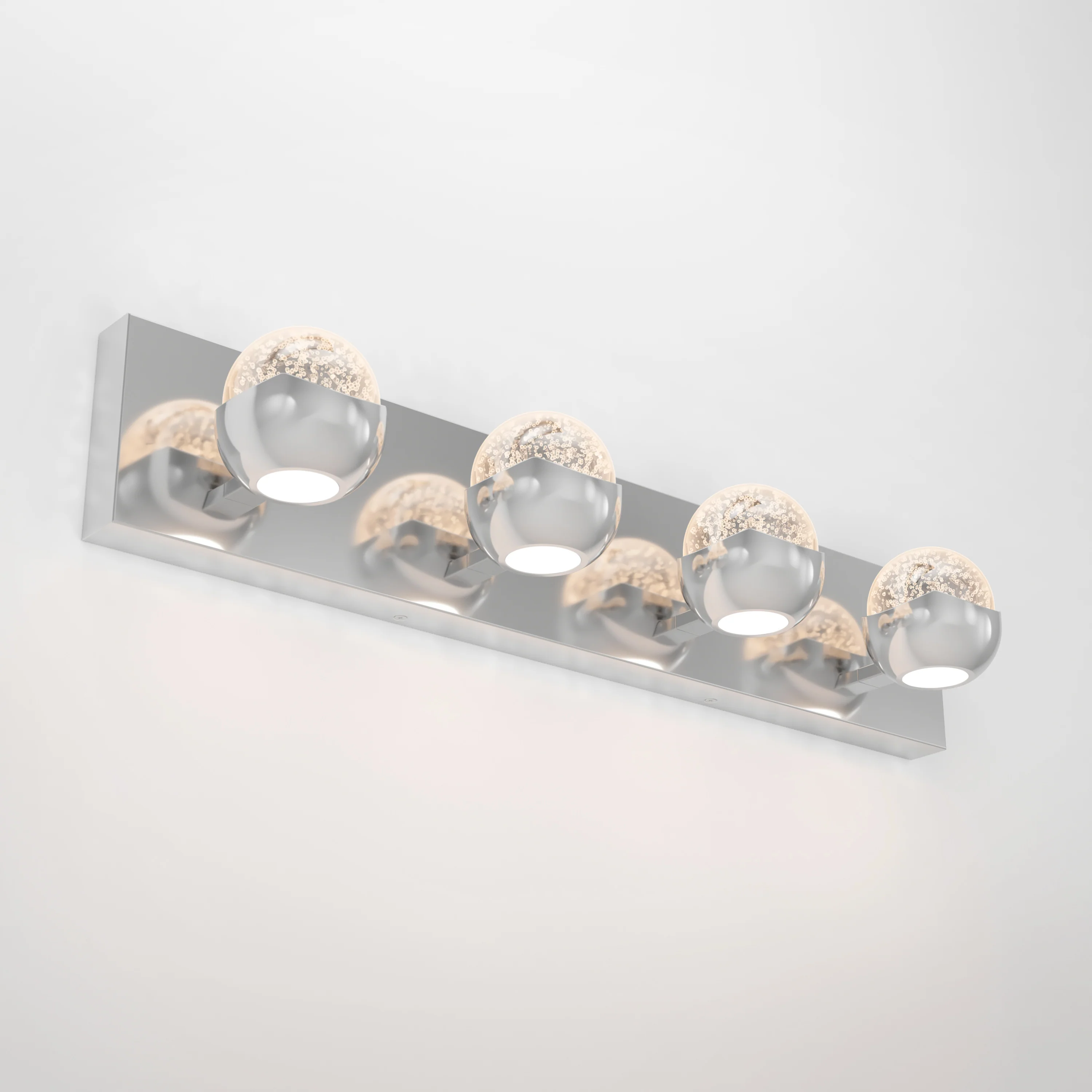 Oracle 27-in (69 cm) 4-Light Modern LED Vanity Light for Bathroom - Image 2