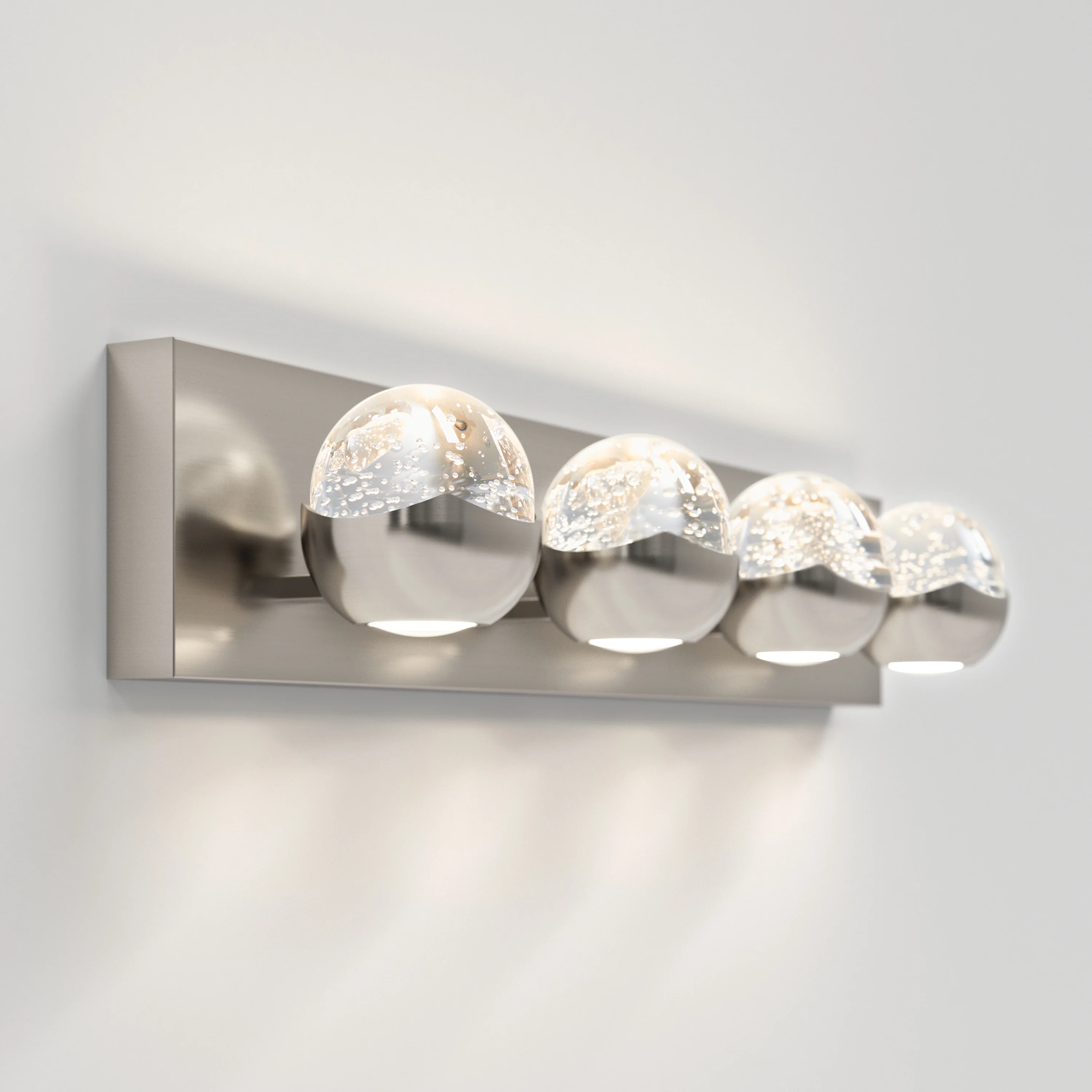 Oracle 27-in (68 cm) 4-Light Modern LED Vanity Light for Bathroom - Image 6