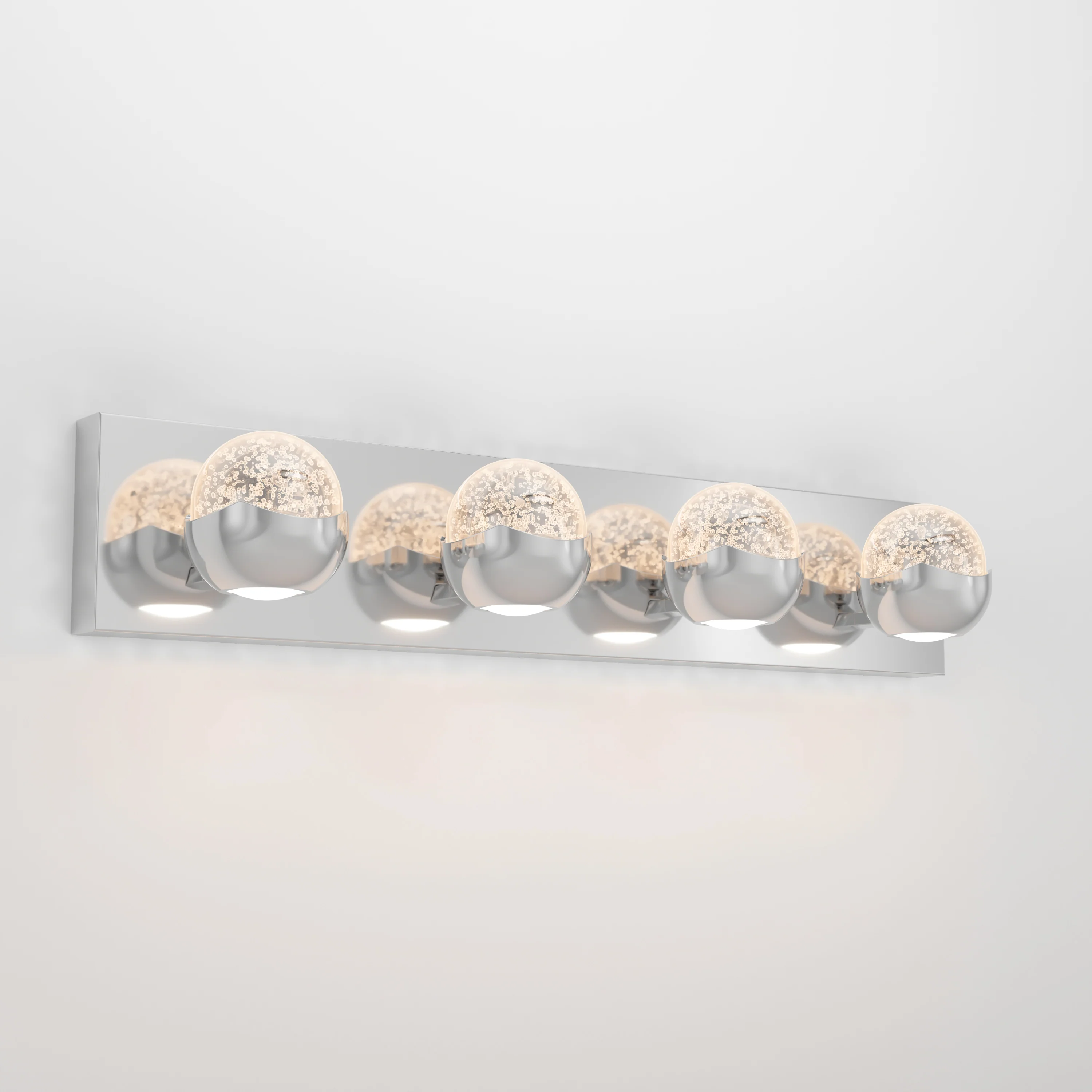 Oracle 27-in (69 cm) 4-Light Modern LED Vanity Light for Bathroom - Image 4