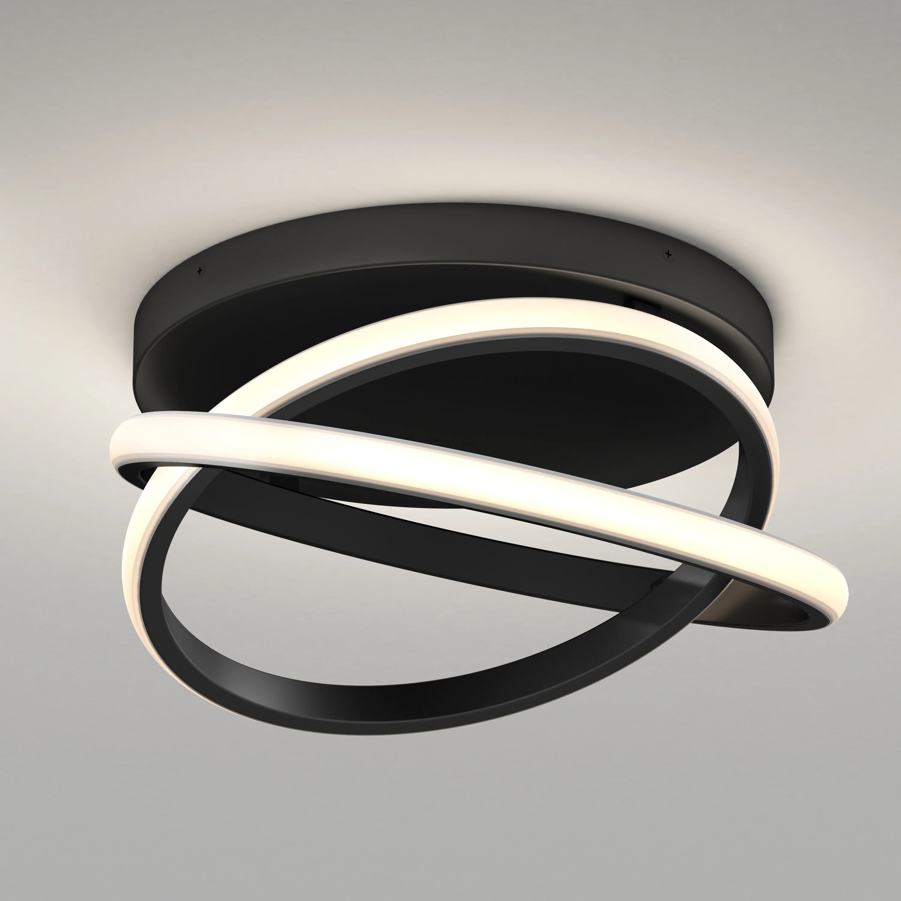 Orbia 14 in. (36 cm) Modern LED Flush Mount Ceiling Light 3 CCT - Image 3
