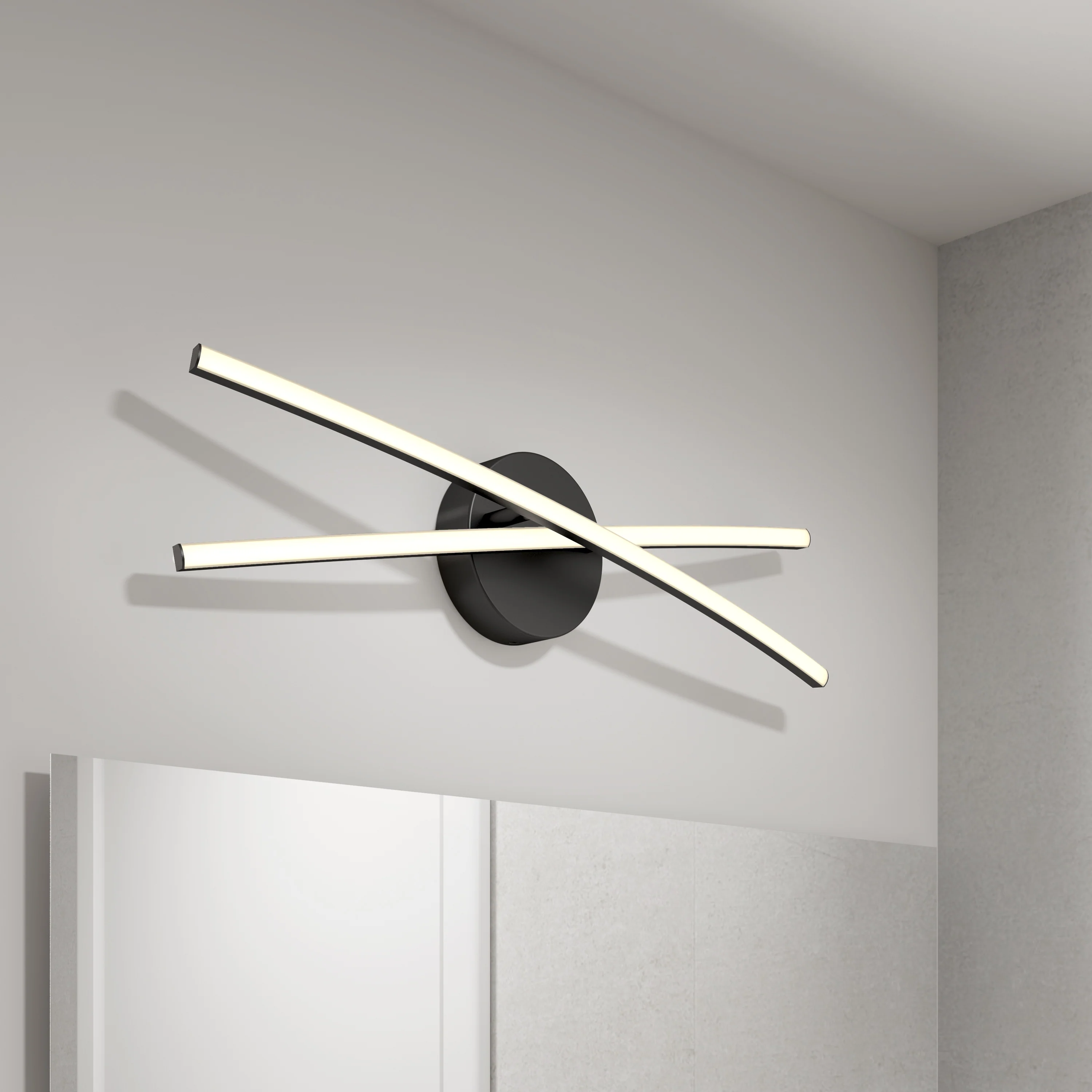 Orly 24-in (60 cm) Modern Integrated LED 3-CCT Vanity Light for Bathroom - Image 11