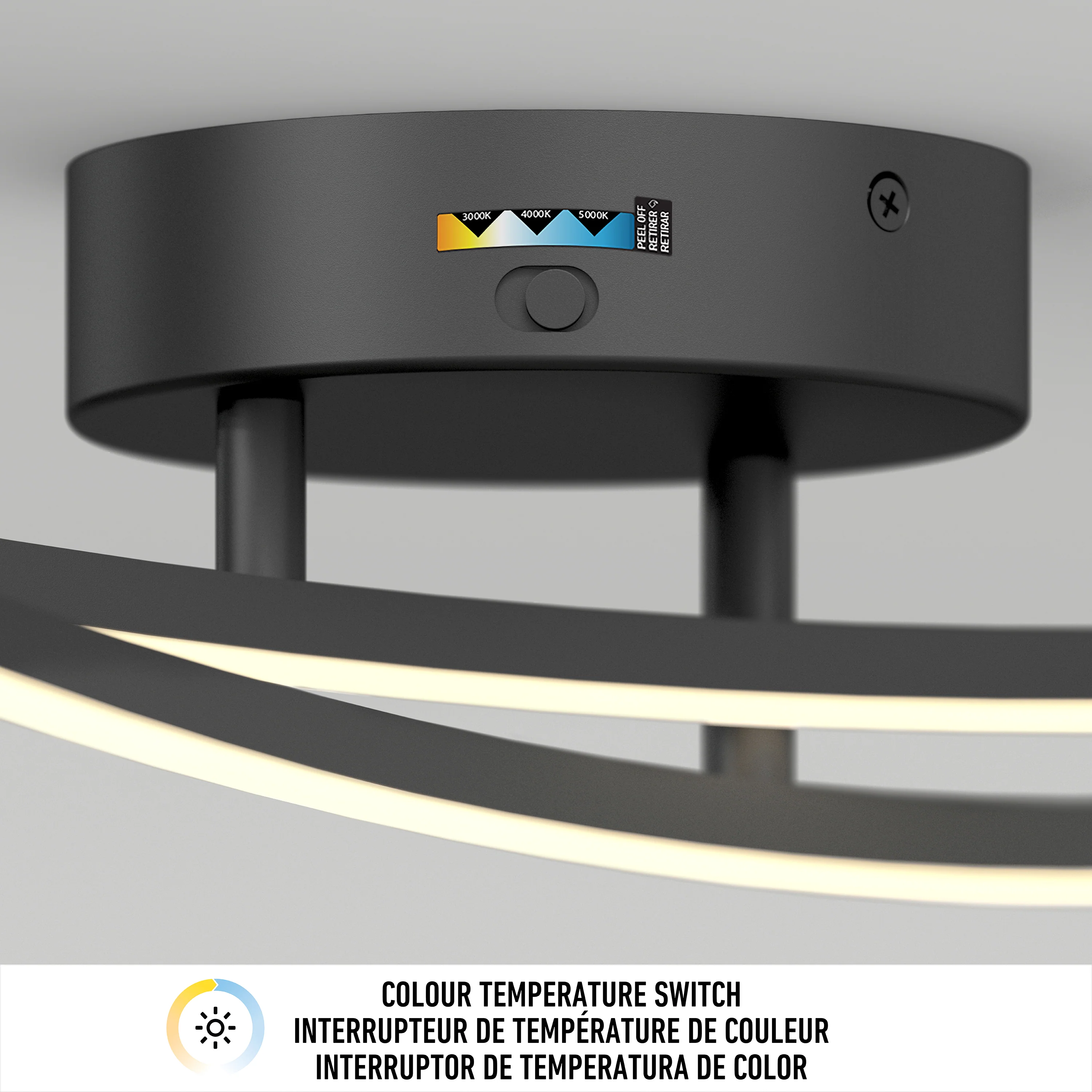 Orly 24-in (60 cm) Modern Integrated LED 3-CCT Vanity Light for Bathroom - Image 6