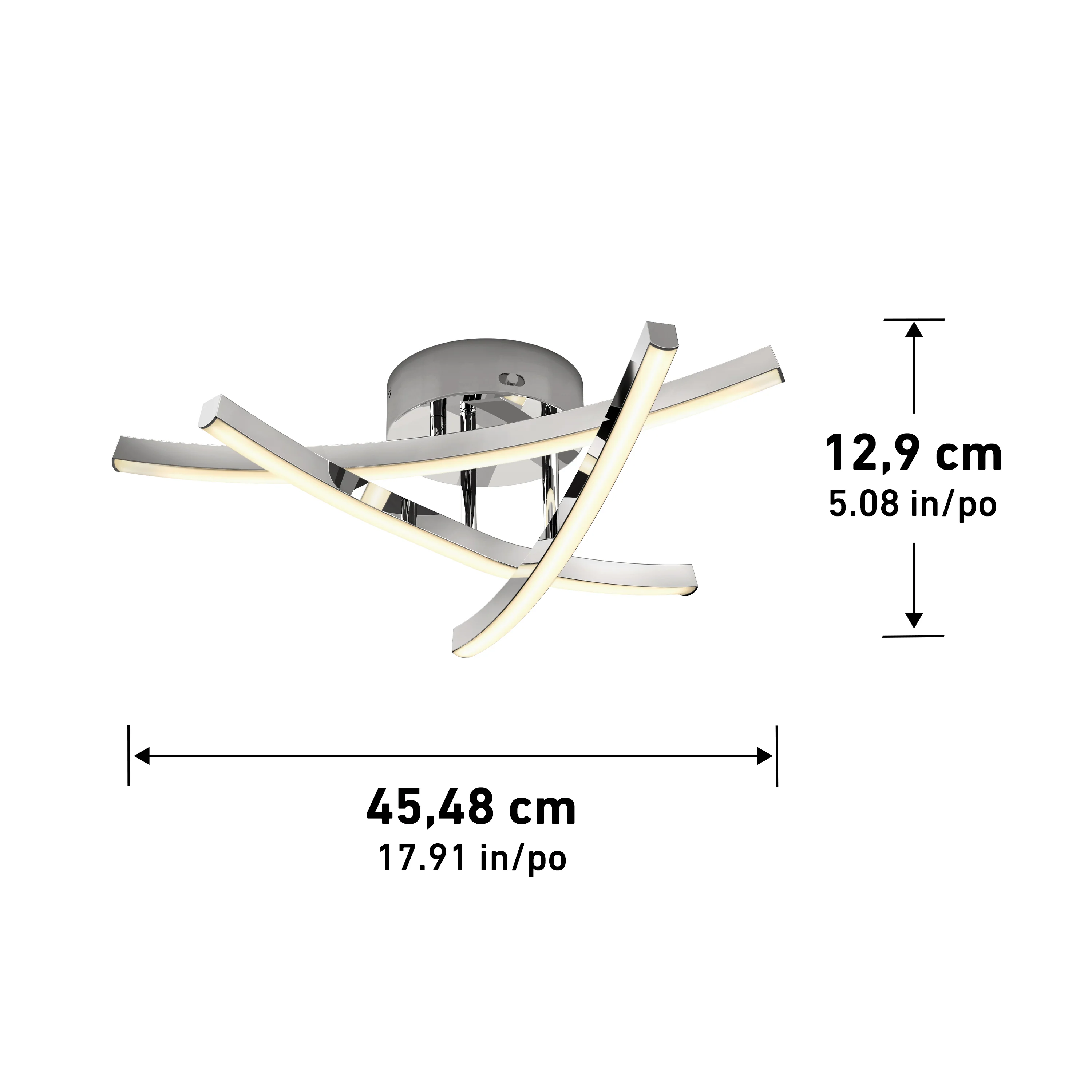 Orly 18 in. (45 cm) Modern LED Flush Mount Ceiling Light 3 CCT - Image 28
