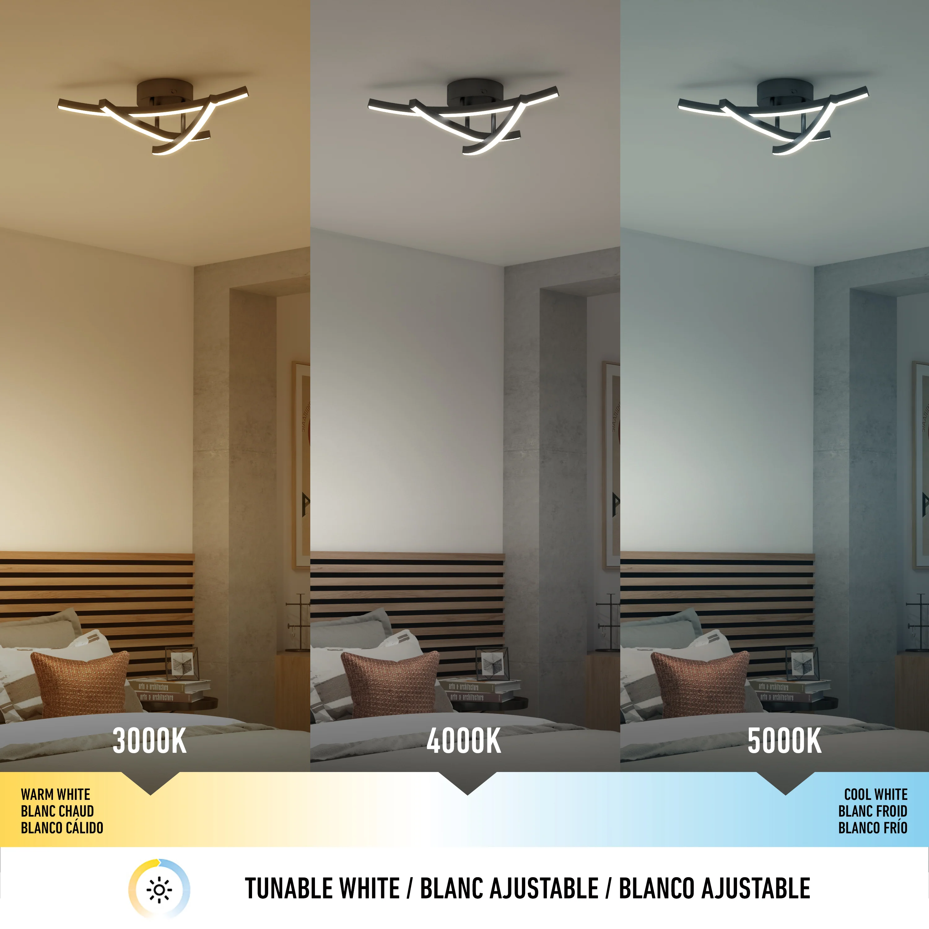 Orly 18 in. (45 cm) Modern LED Flush Mount Ceiling Light 3 CCT - Image 9