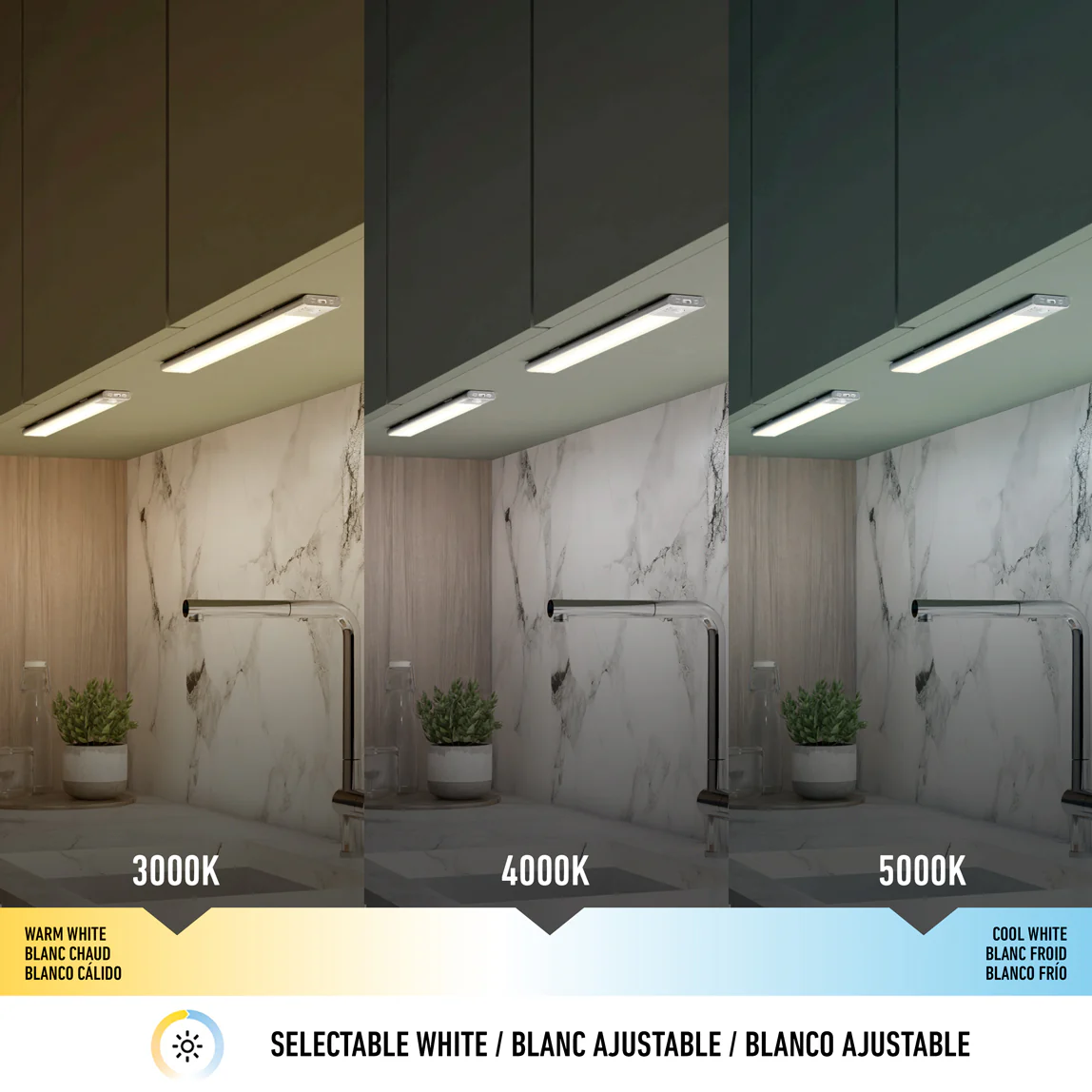 Outline under cabinet LED light 3CCT - pack of 3 - Image 18