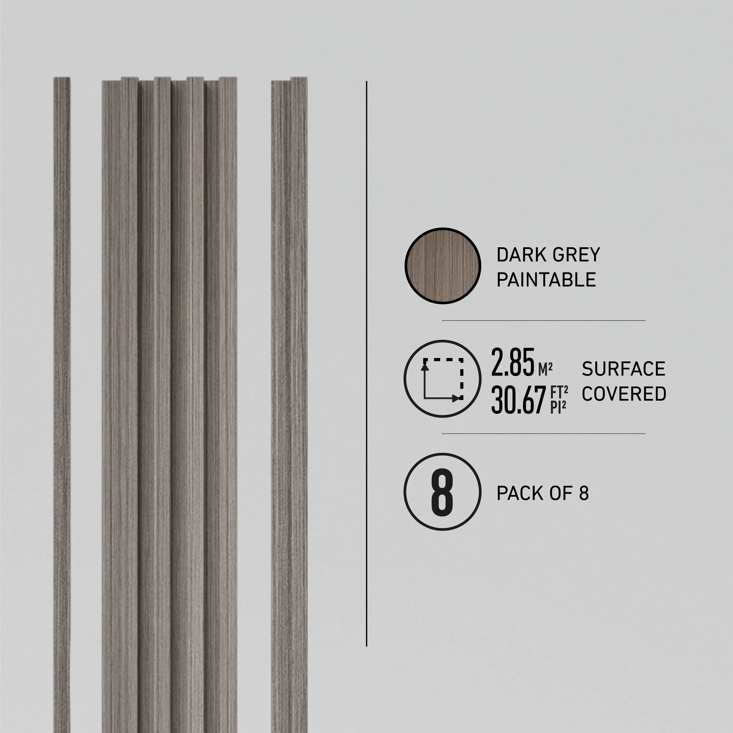 Panolok 30.67 ft wall panel kit - pack of 8 - Image 38