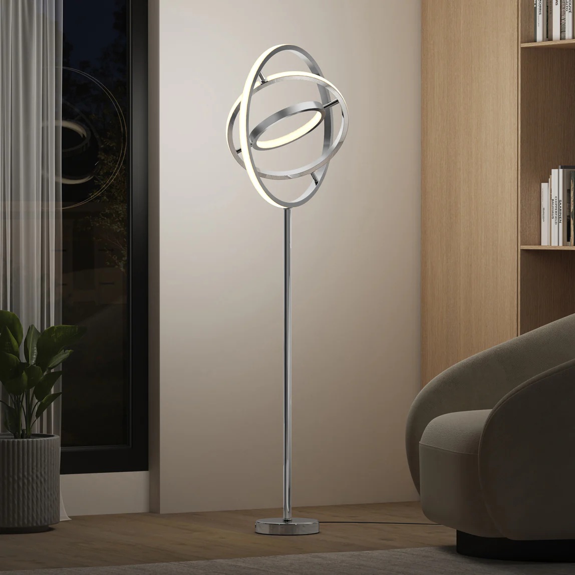 Pivot modern LED floor lamp 3 CCT - Image 11