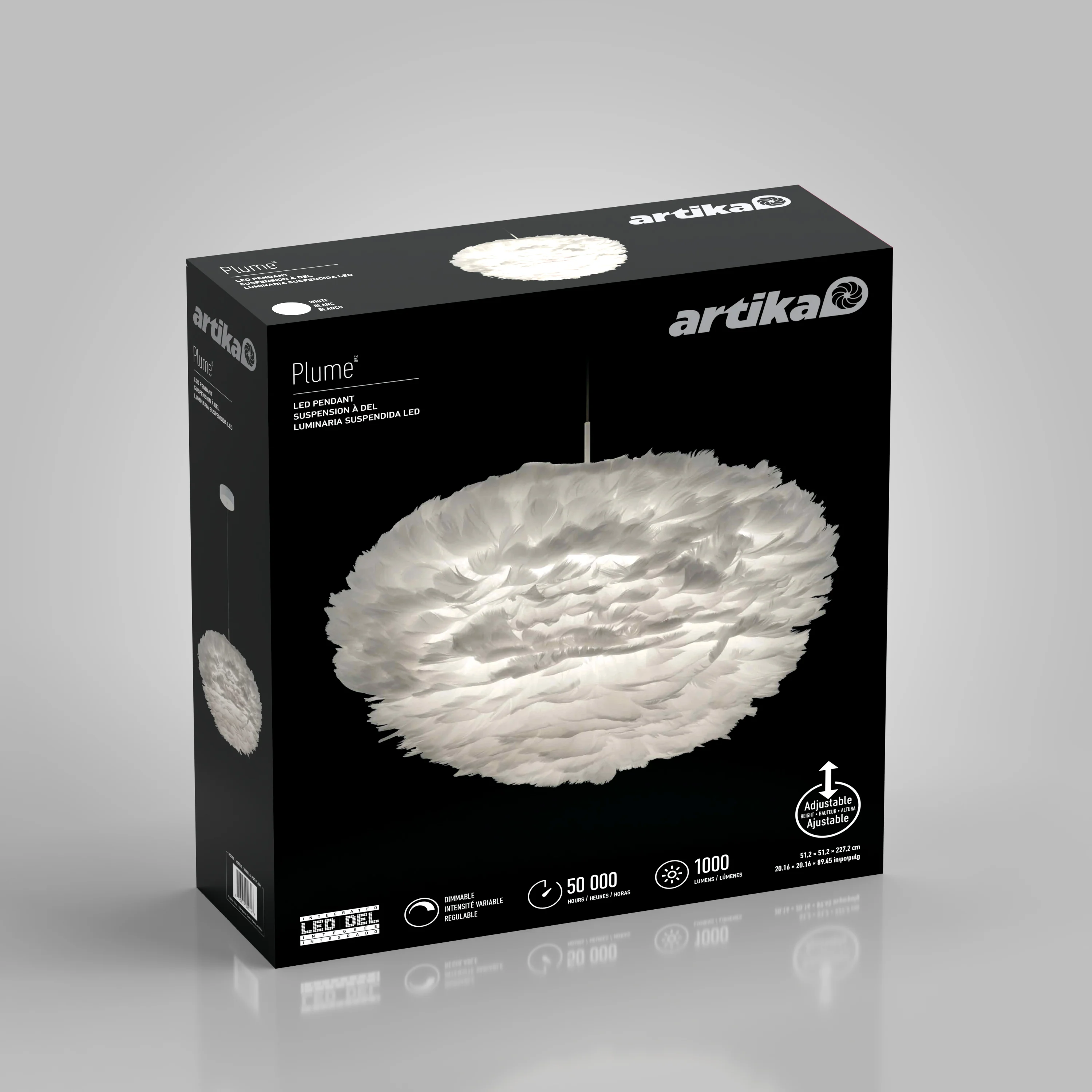 Plume LED pendant light - Image 12