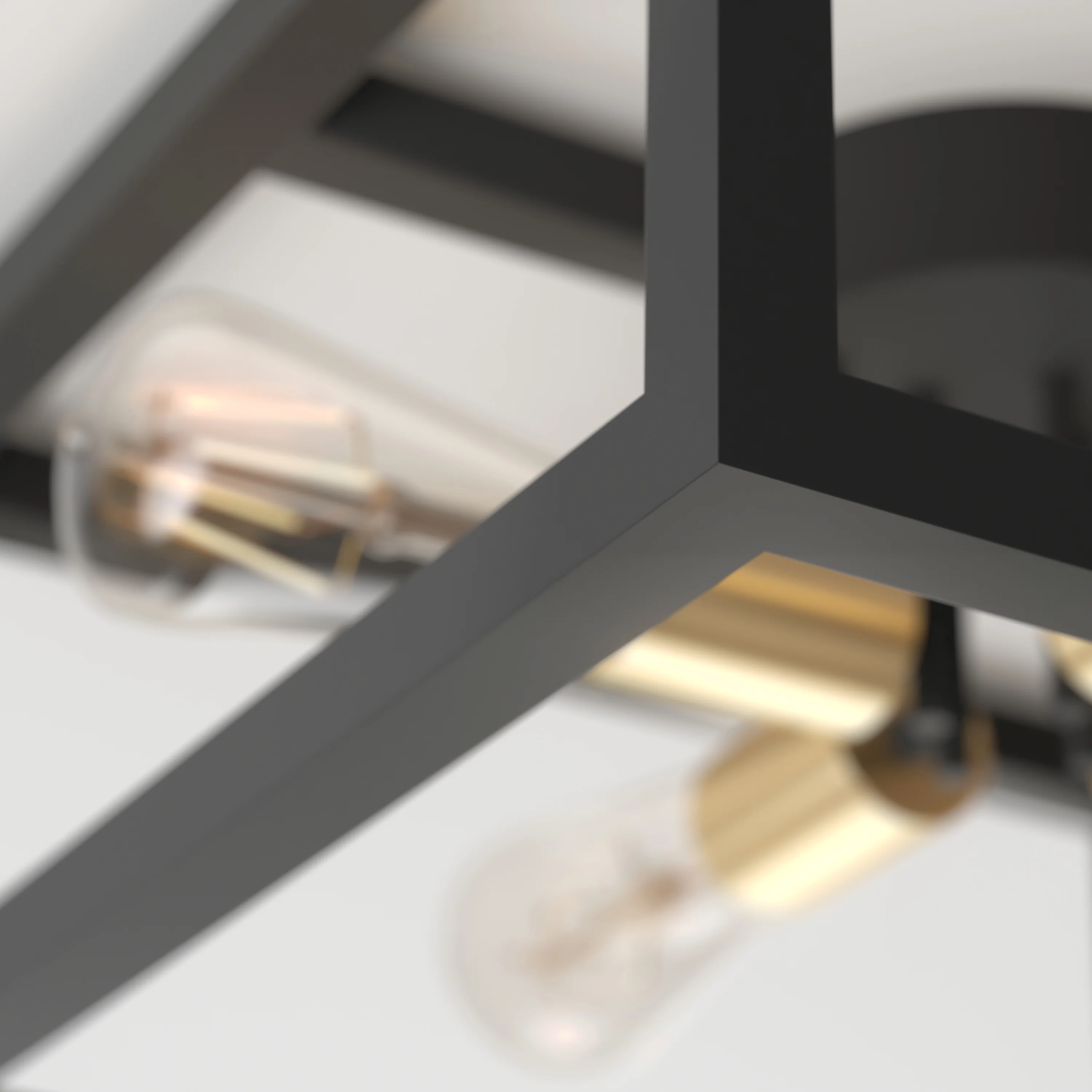 Princeton 4-light 15 in. (38 cm) LED Flush Mount Ceiling Light - Image 6