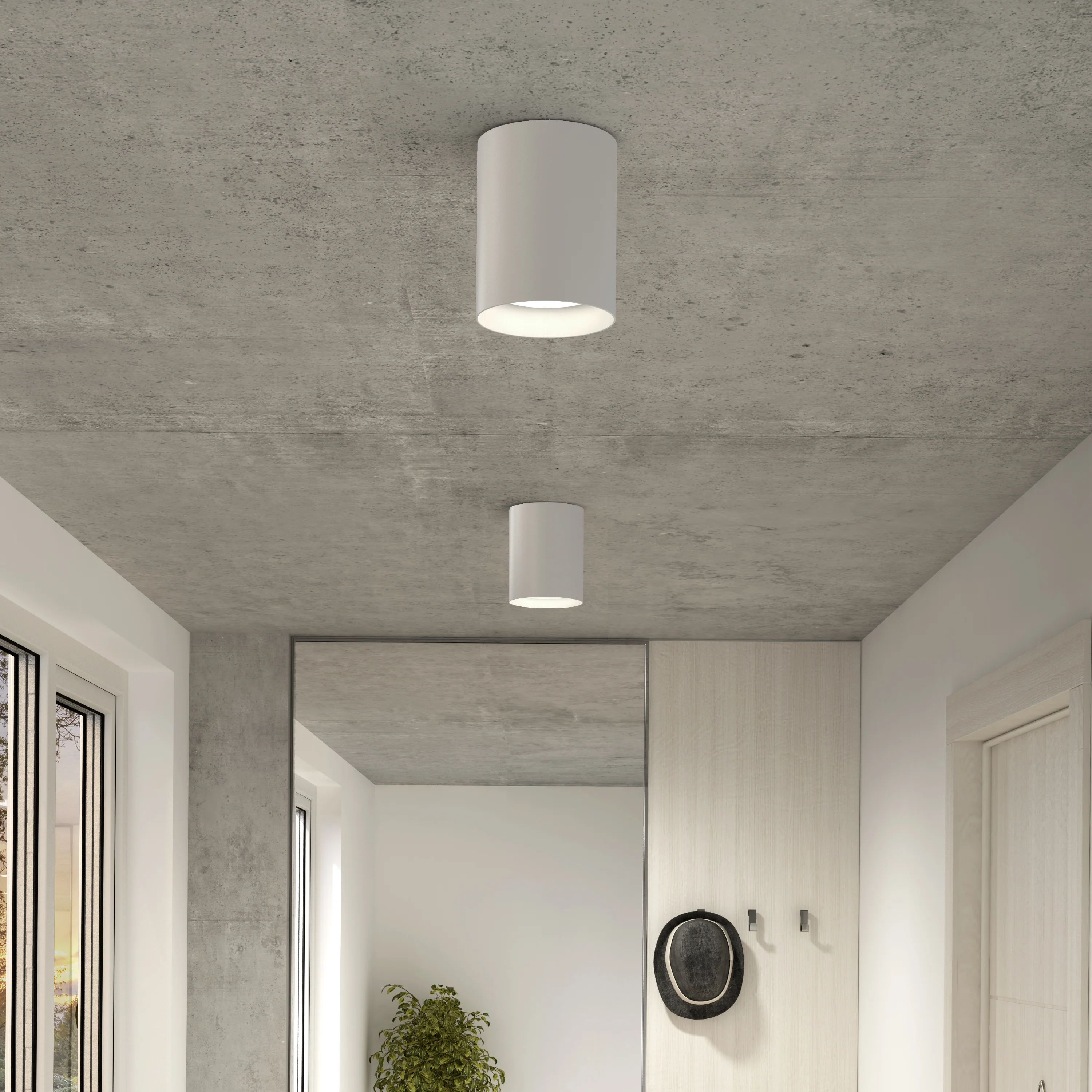 Radius 5 in. (12 cm) Modern LED Flush Mount Ceiling Light 3 CCT - Image 6