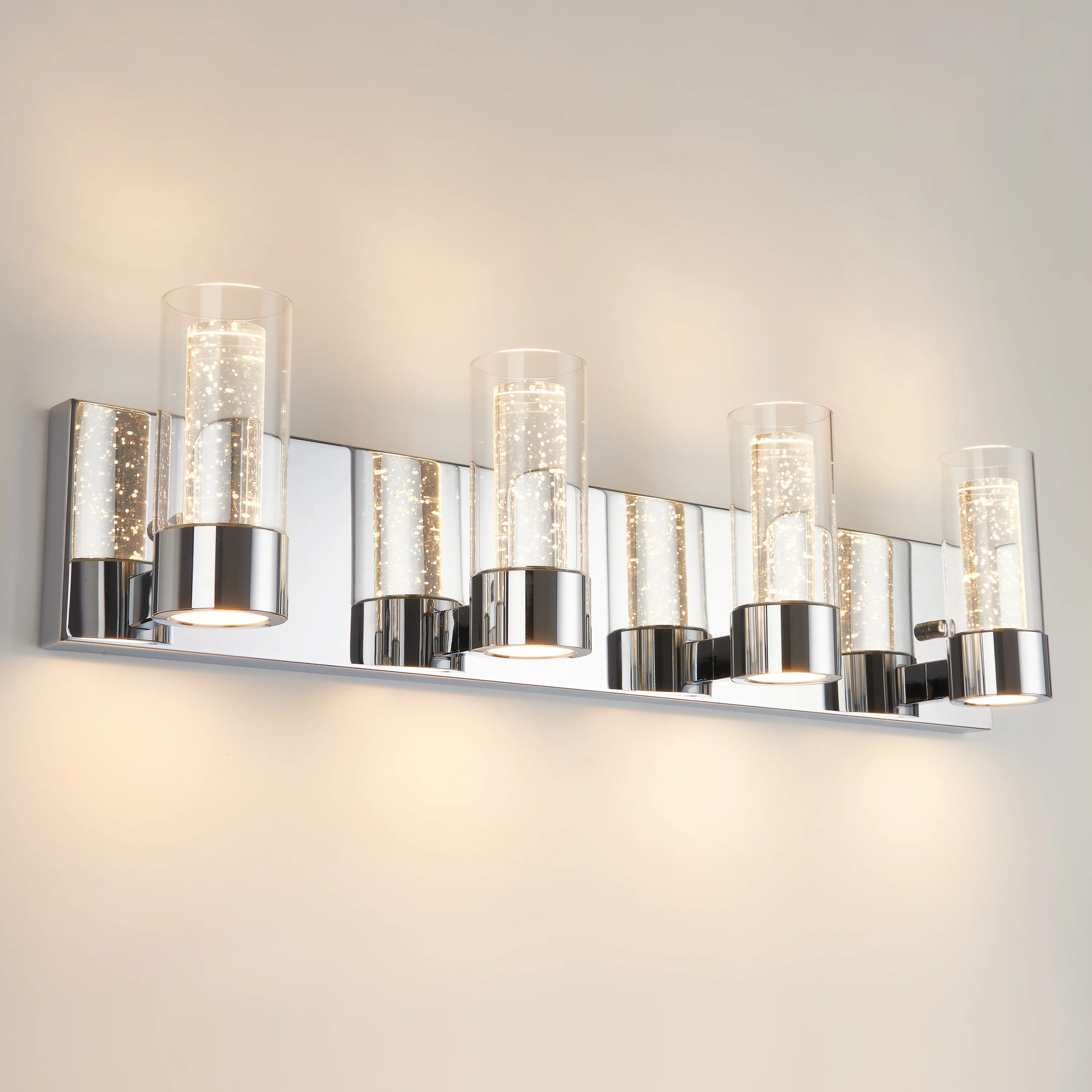Essence 4-in (11 cm) 1-Light Modern LED Vanity Light for Bathroom - Image 2