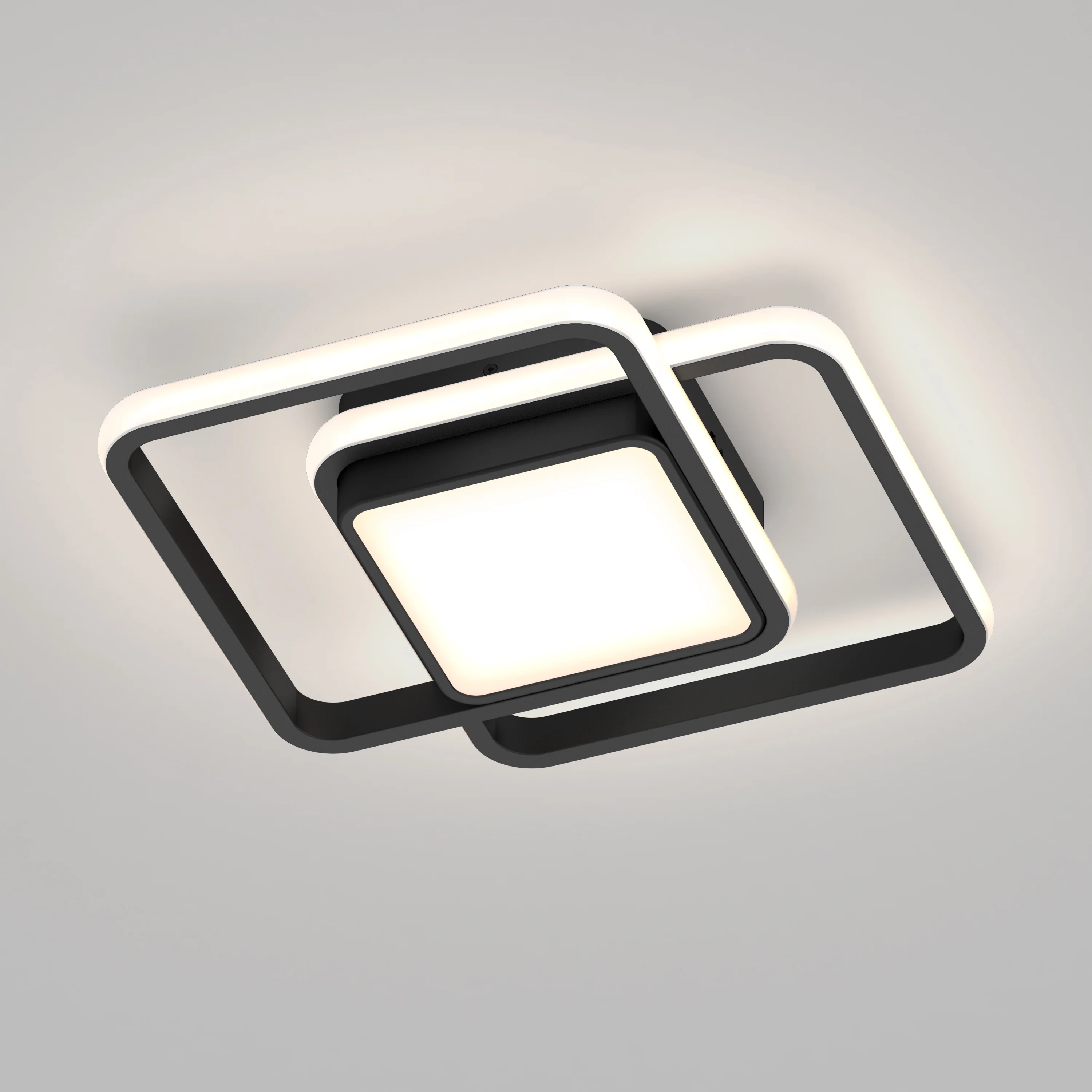 Romeson 11 in. (28 cm) Modern LED Flush Mount Ceiling Light 5 CCT