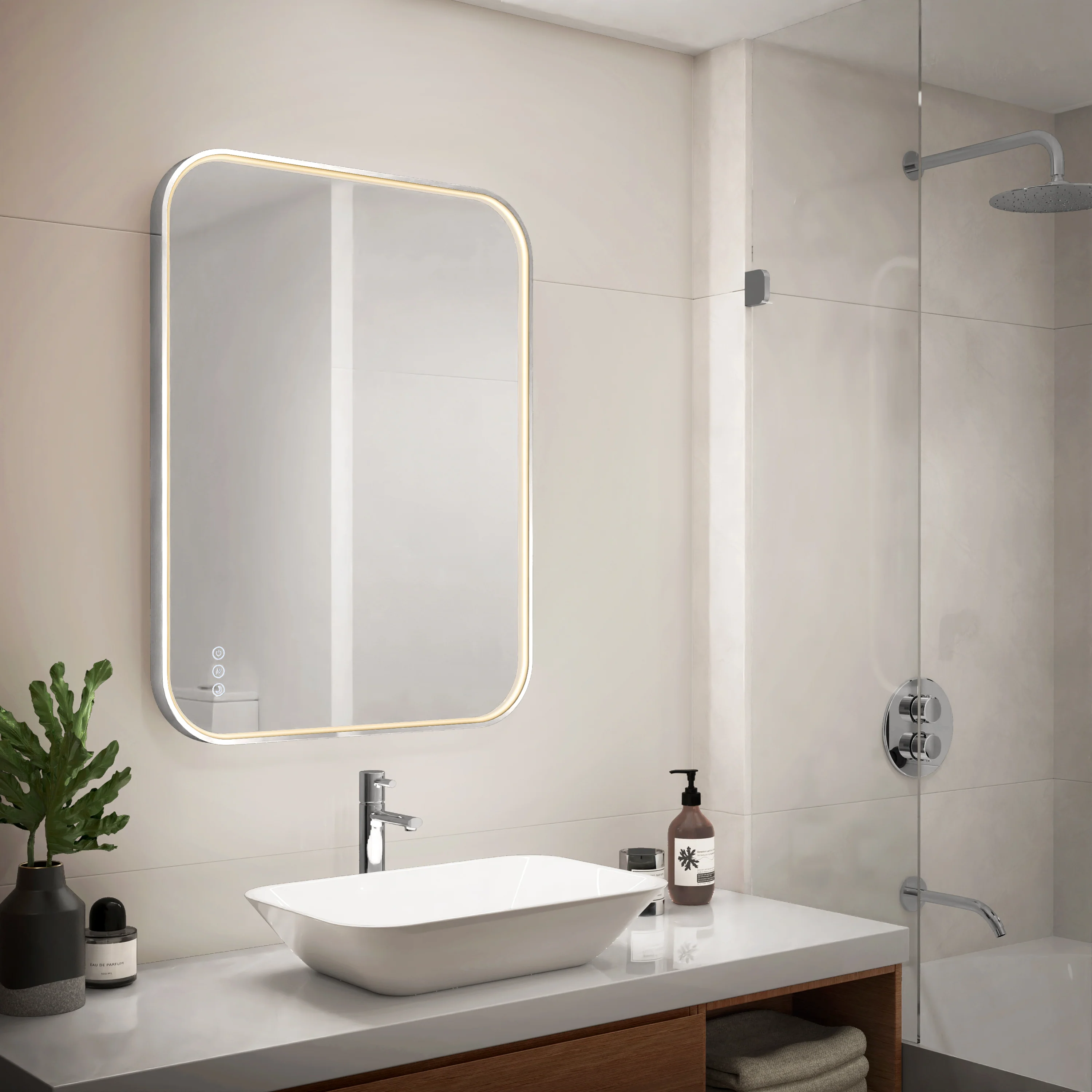 Royce 24 in. x 32 in. (61 x 81 cm) Dimmable Anti-Fog LED Mirror - Image 22