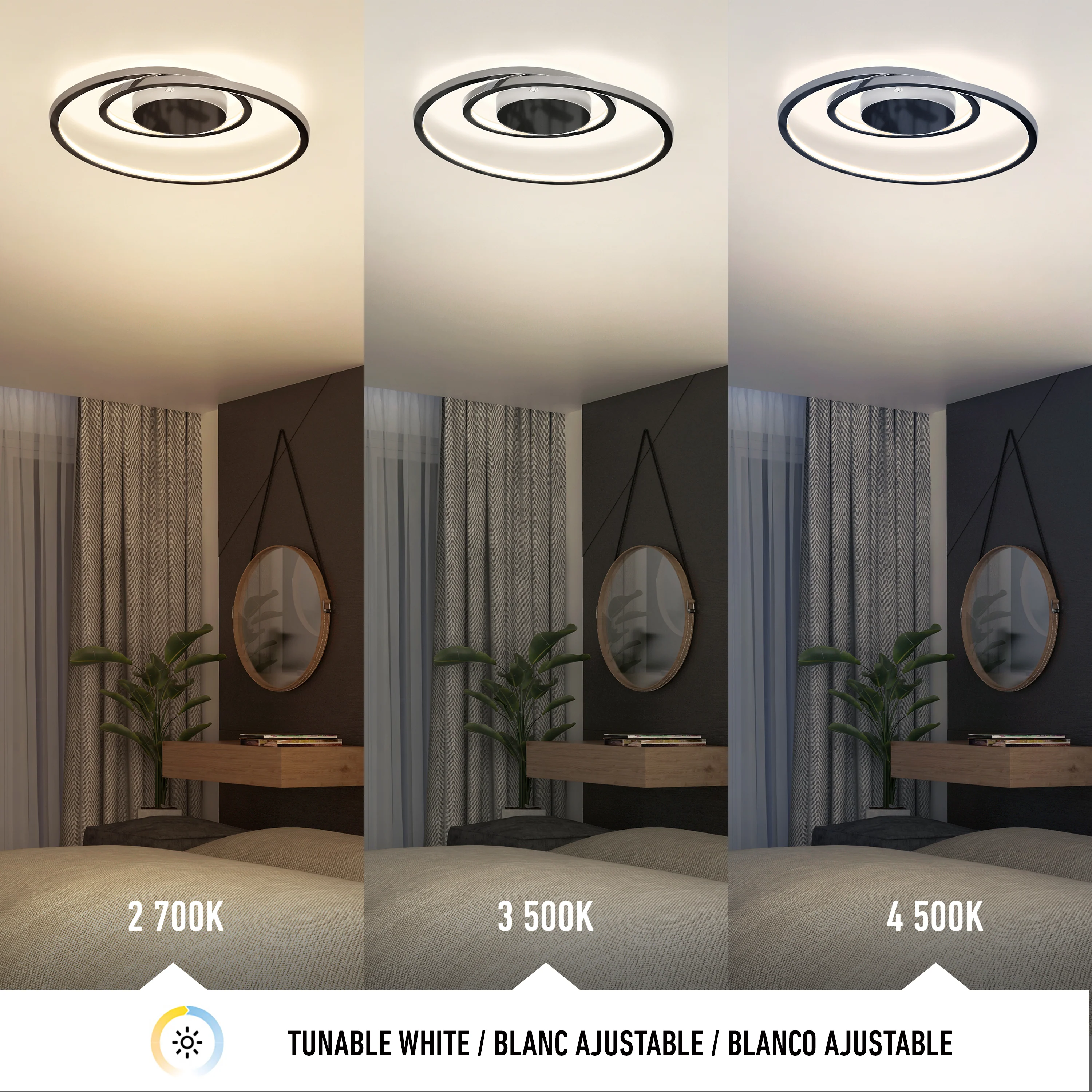 Salto 14 in. (36 cm) Modern LED Flush Mount Ceiling Light - Image 18