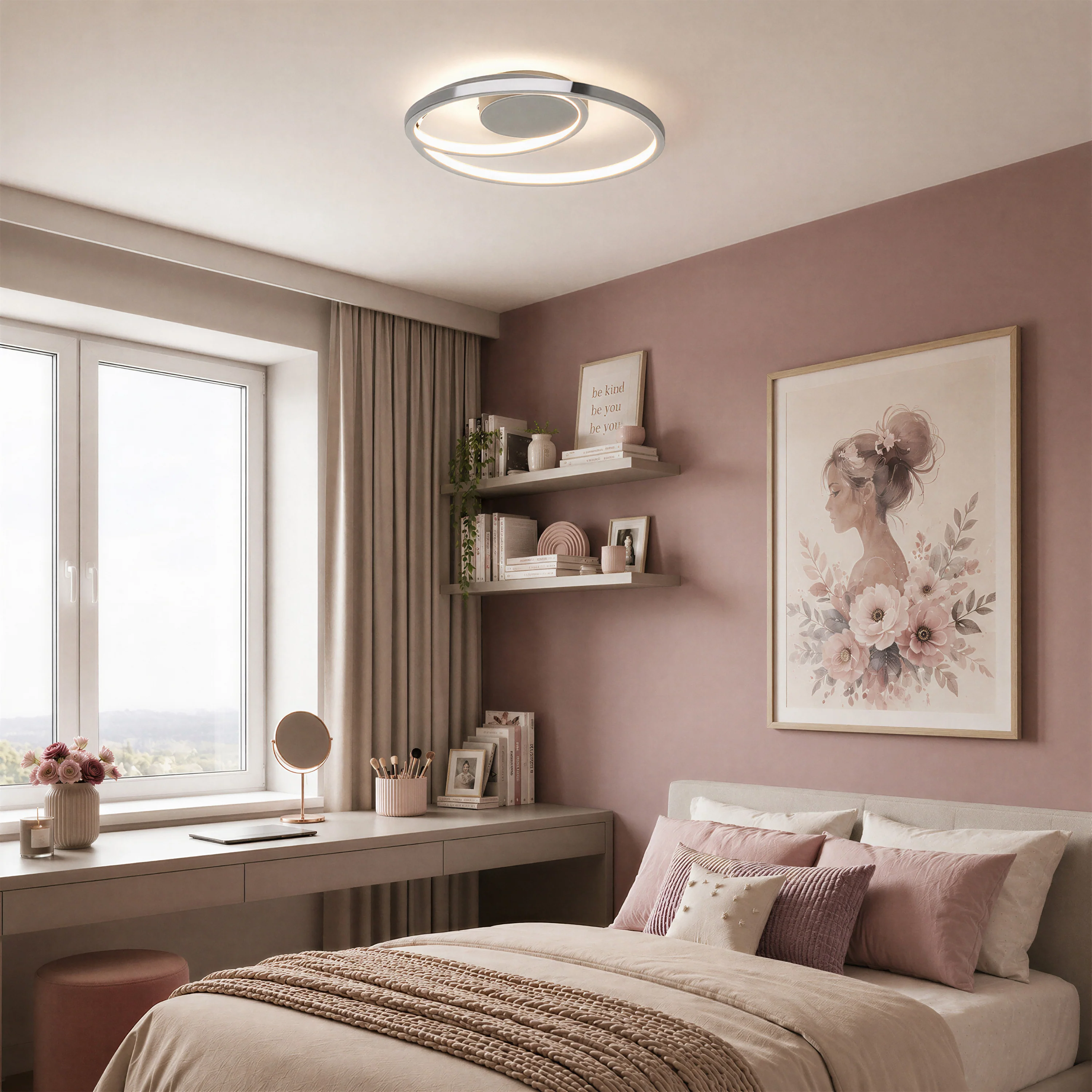 Salto 14 in. (36 cm) Modern LED Flush Mount Ceiling Light - Image 19