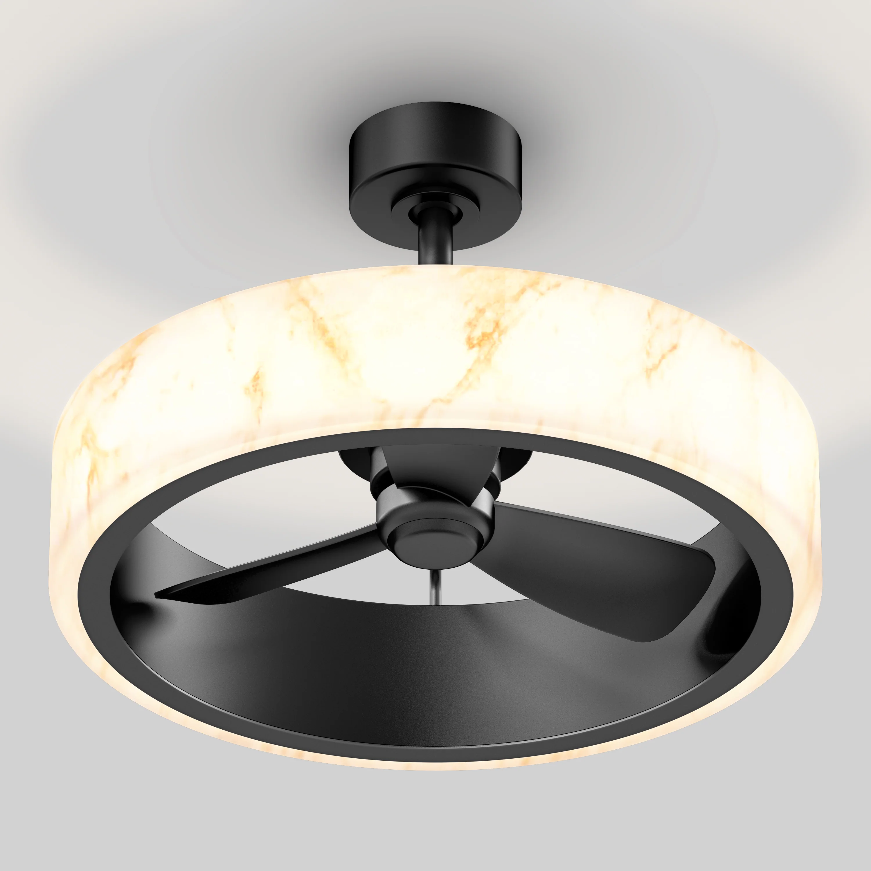 Selena 23 in. (58 cm) LED modern fandelier ceiling fan with light - includes remote - Image 4