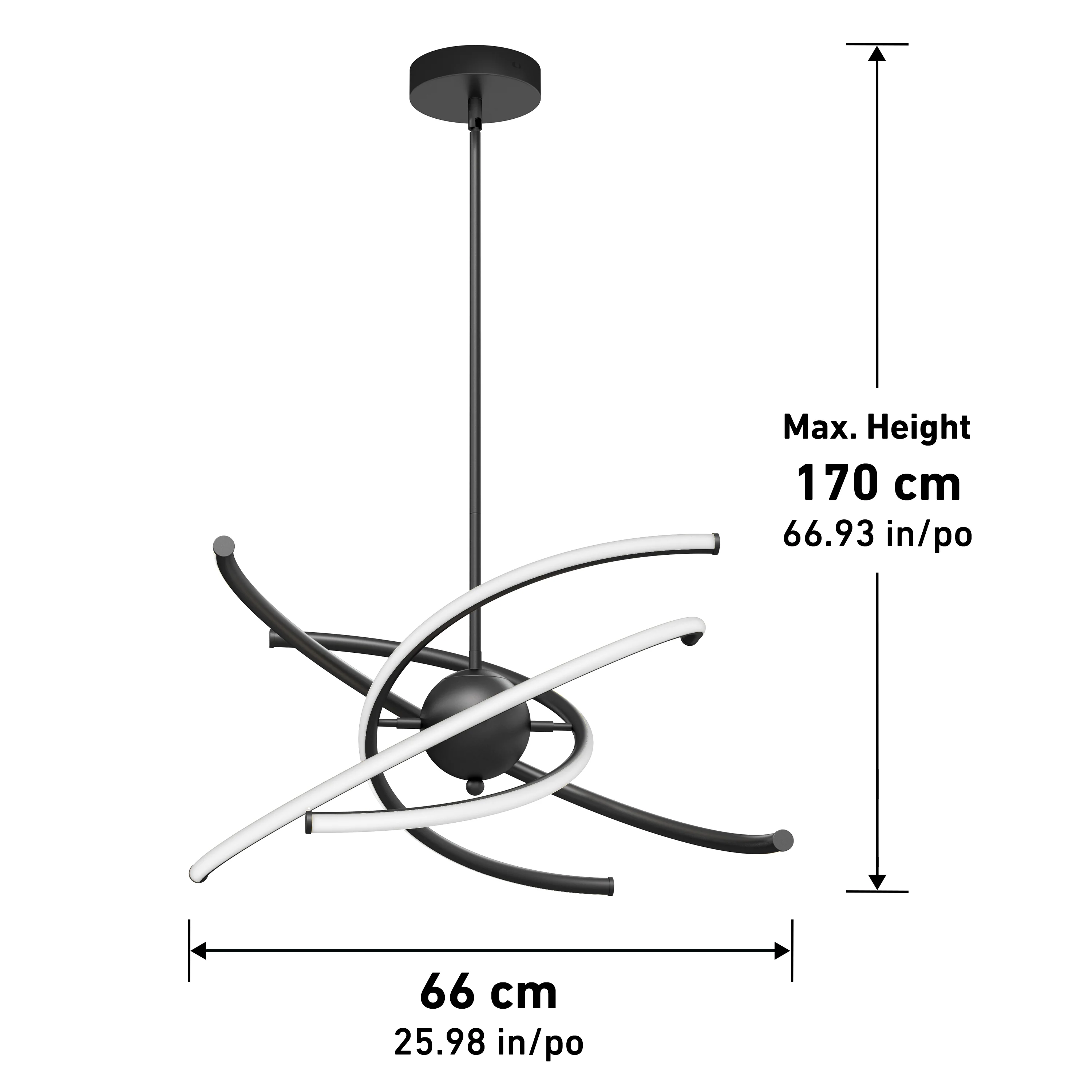 Silvio LED pendant light 3 CCT - Image 15