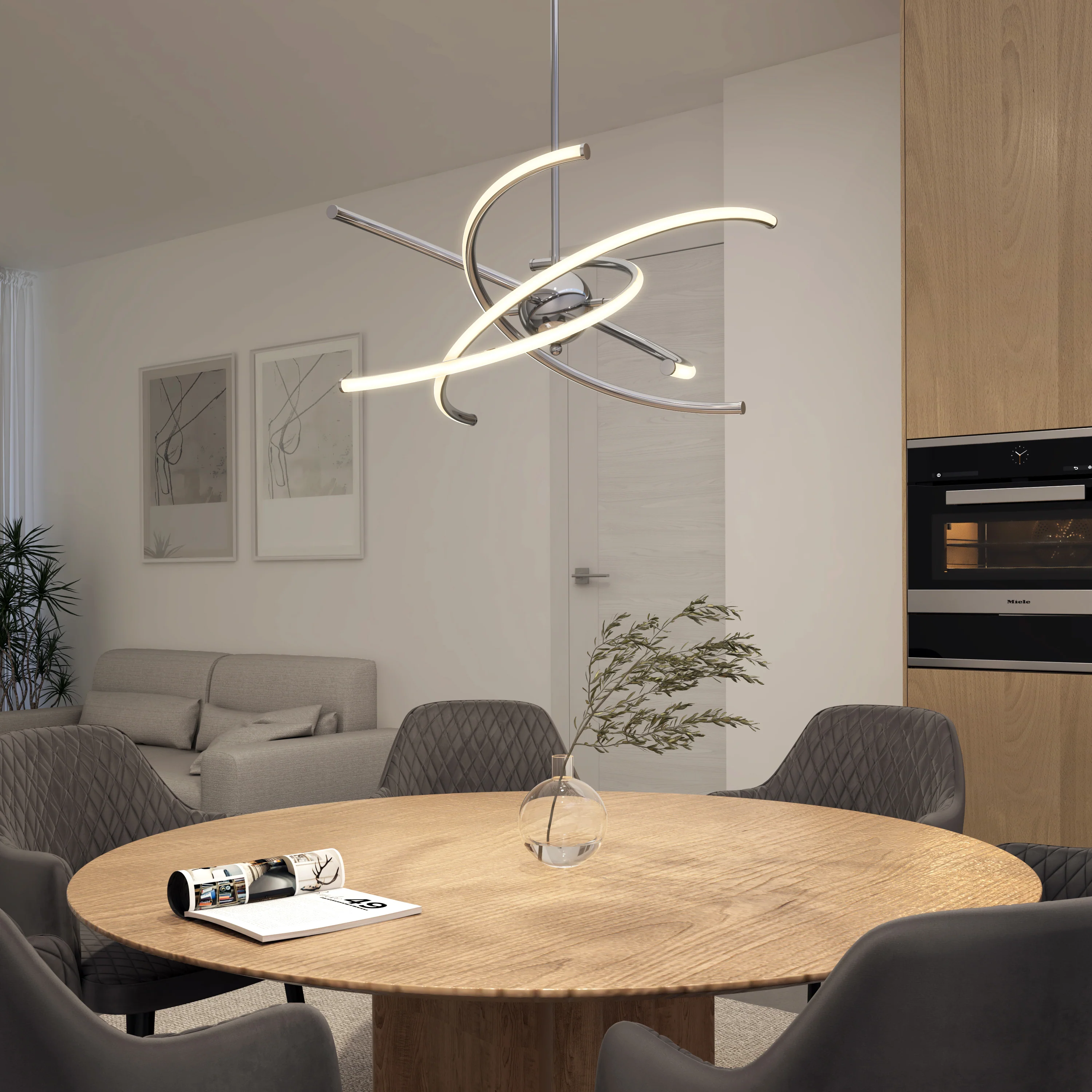 Silvio LED pendant light 3 CCT - Image 26