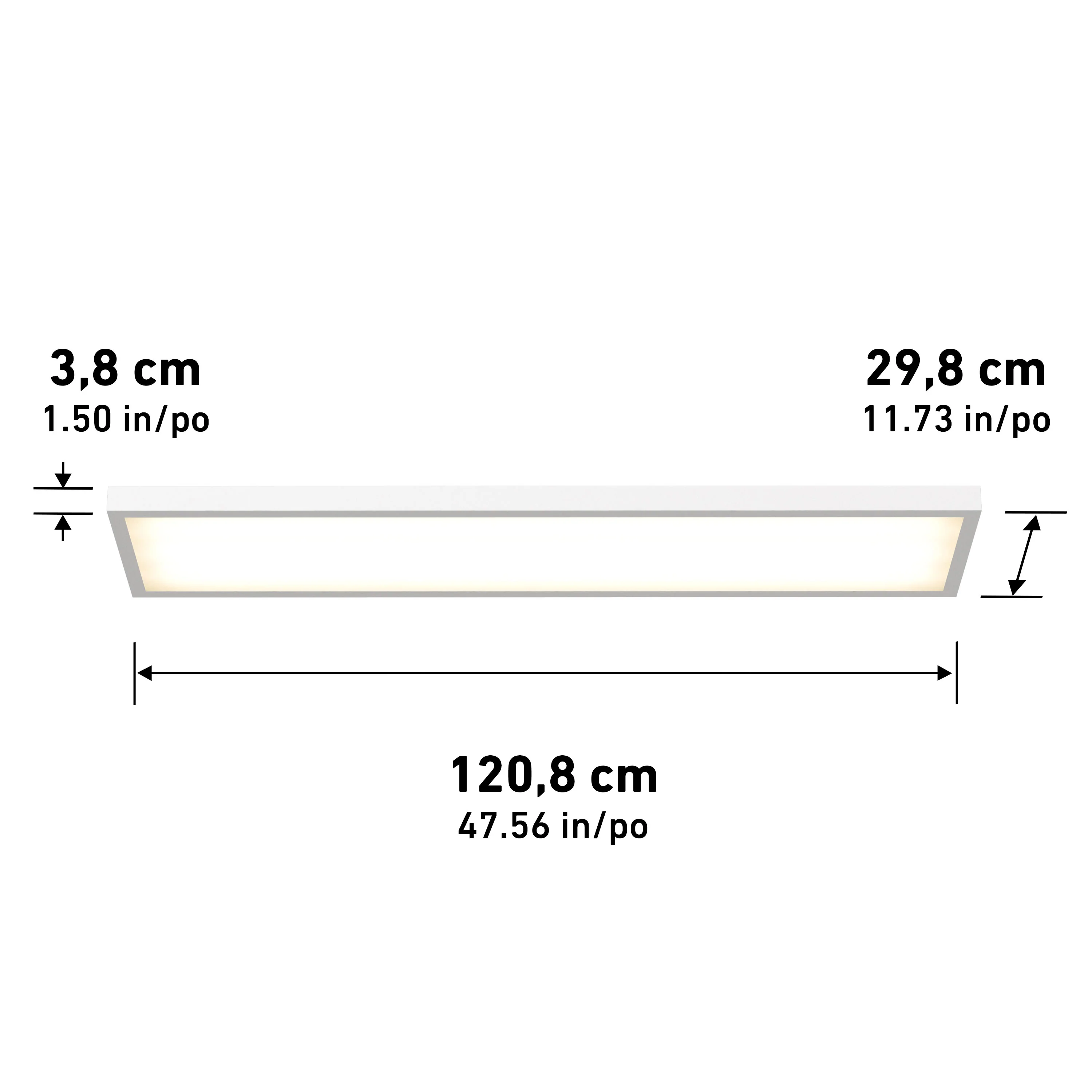 Skyshade 48 in. x 12 in. (121 x 30 cm) Modern Ceiling Light RGB - Image 17