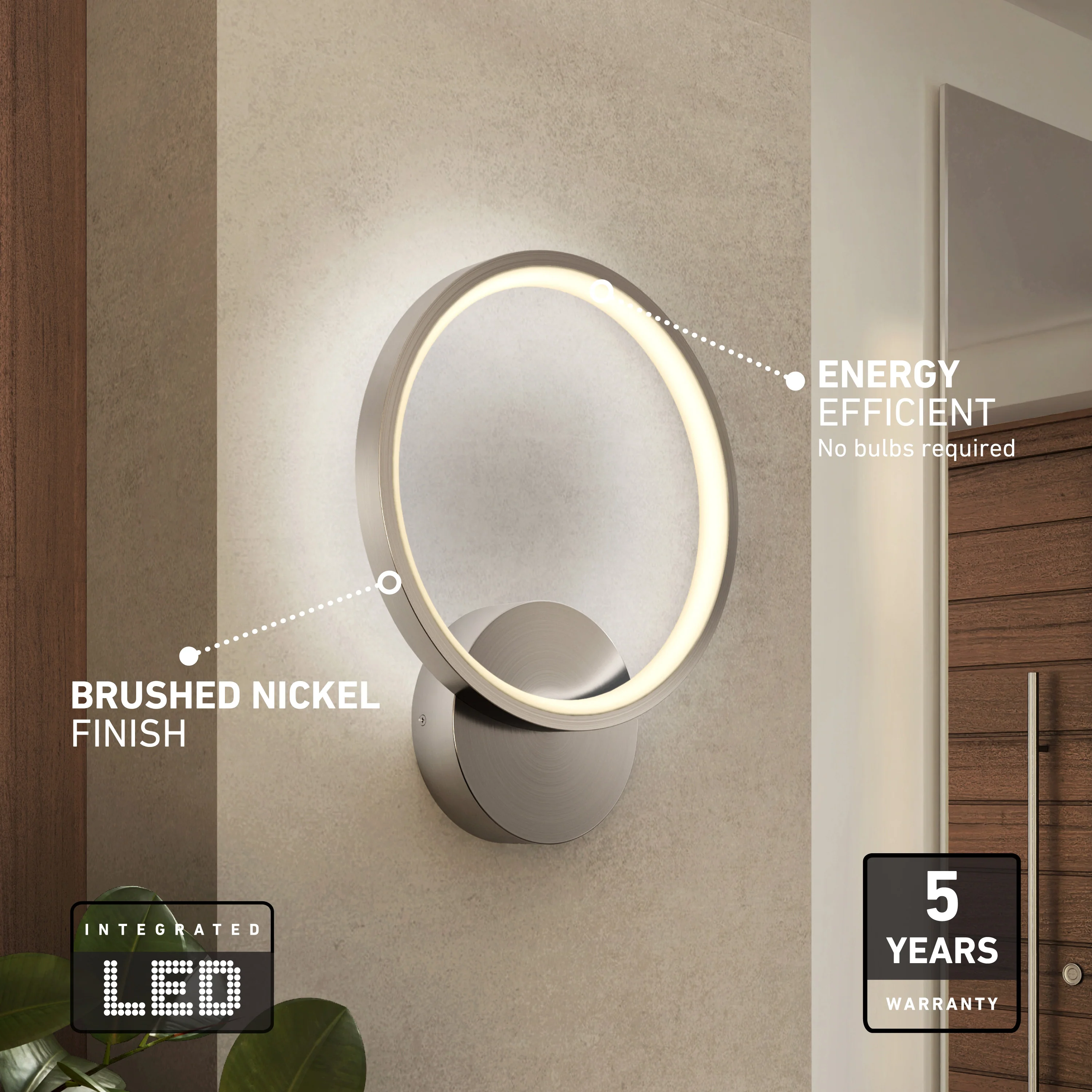 Solis modern LED indoor-outdoor wall light 5 CCT - Image 20