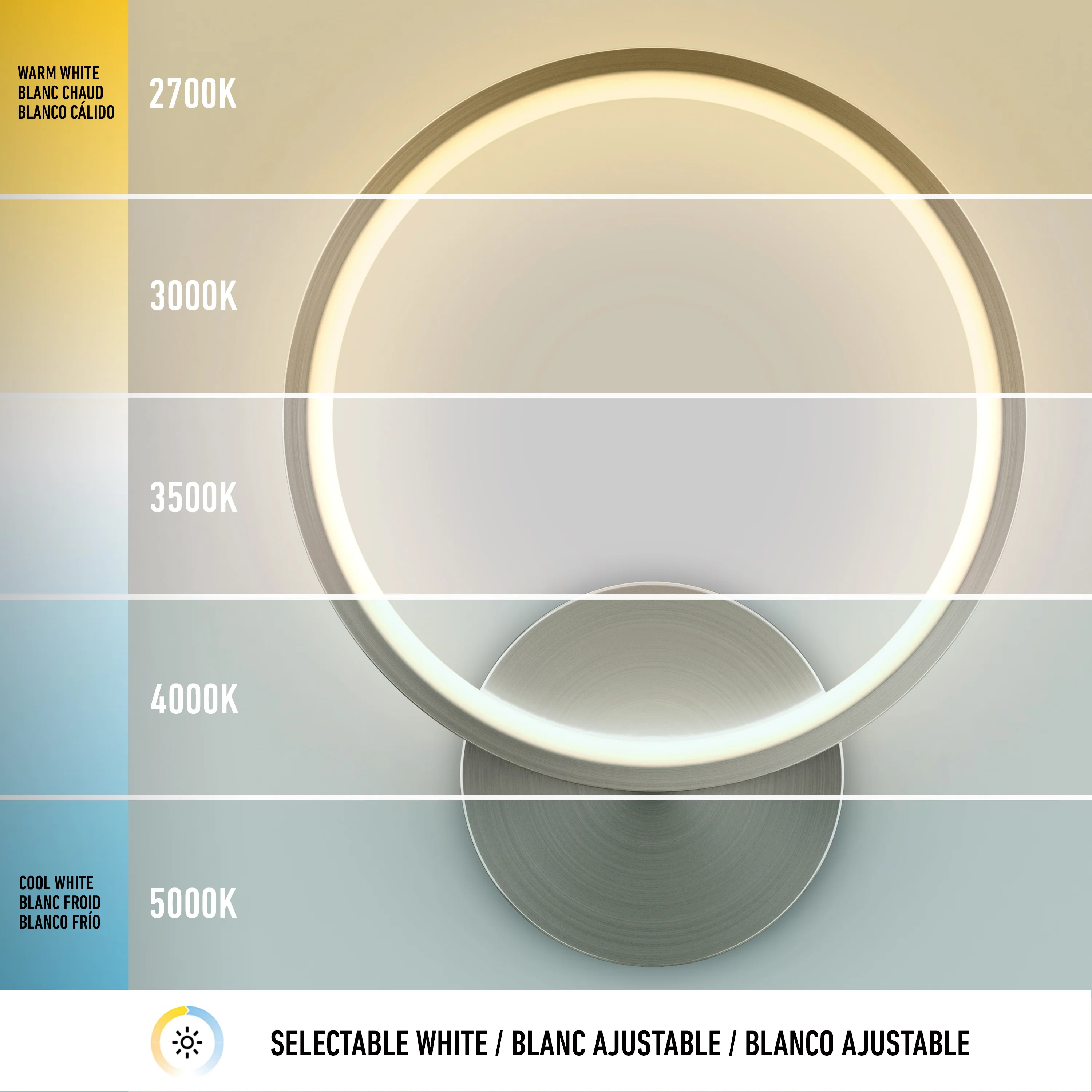 Solis modern LED indoor-outdoor wall light 5 CCT - Image 21