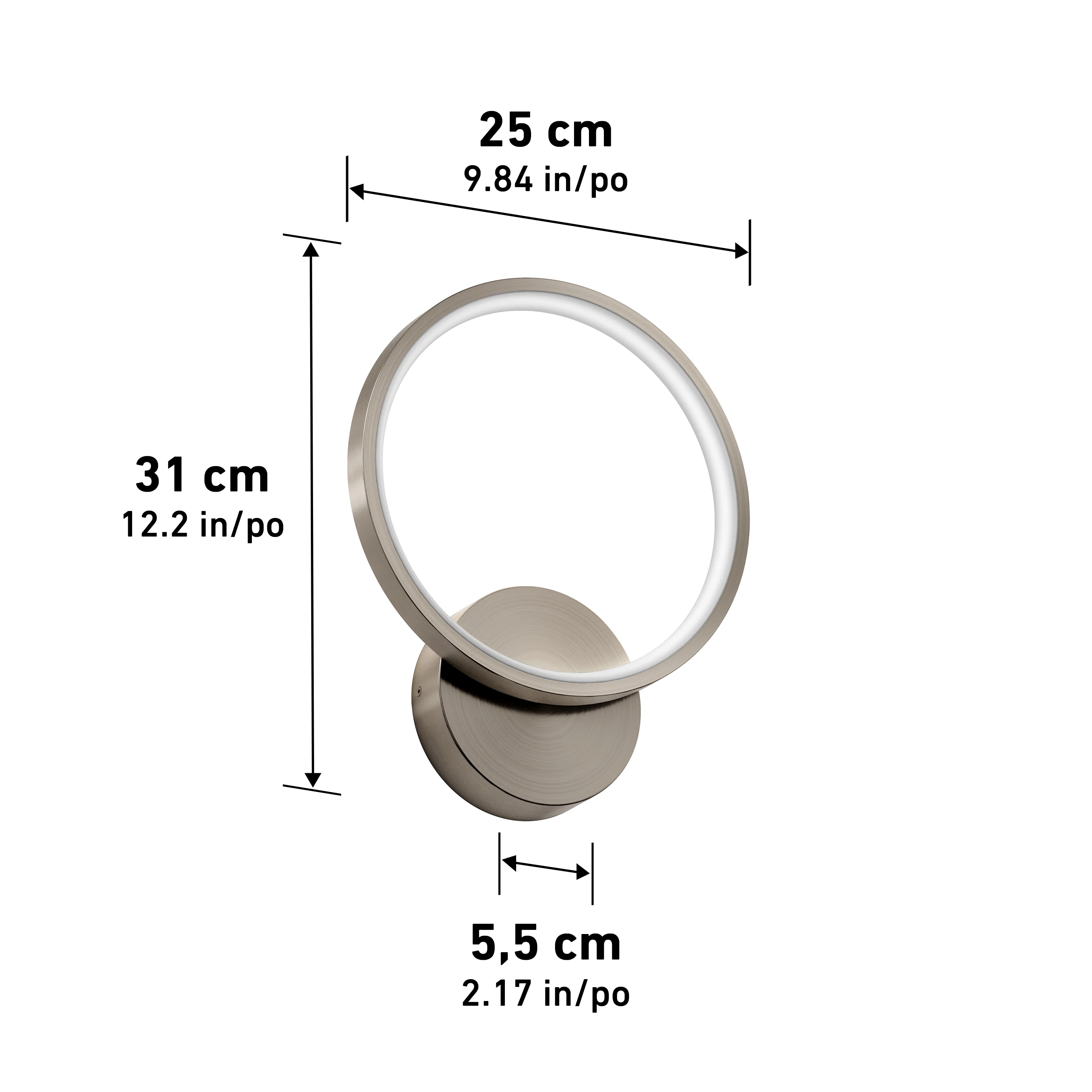 Solis modern LED indoor-outdoor wall light 5 CCT - Image 25