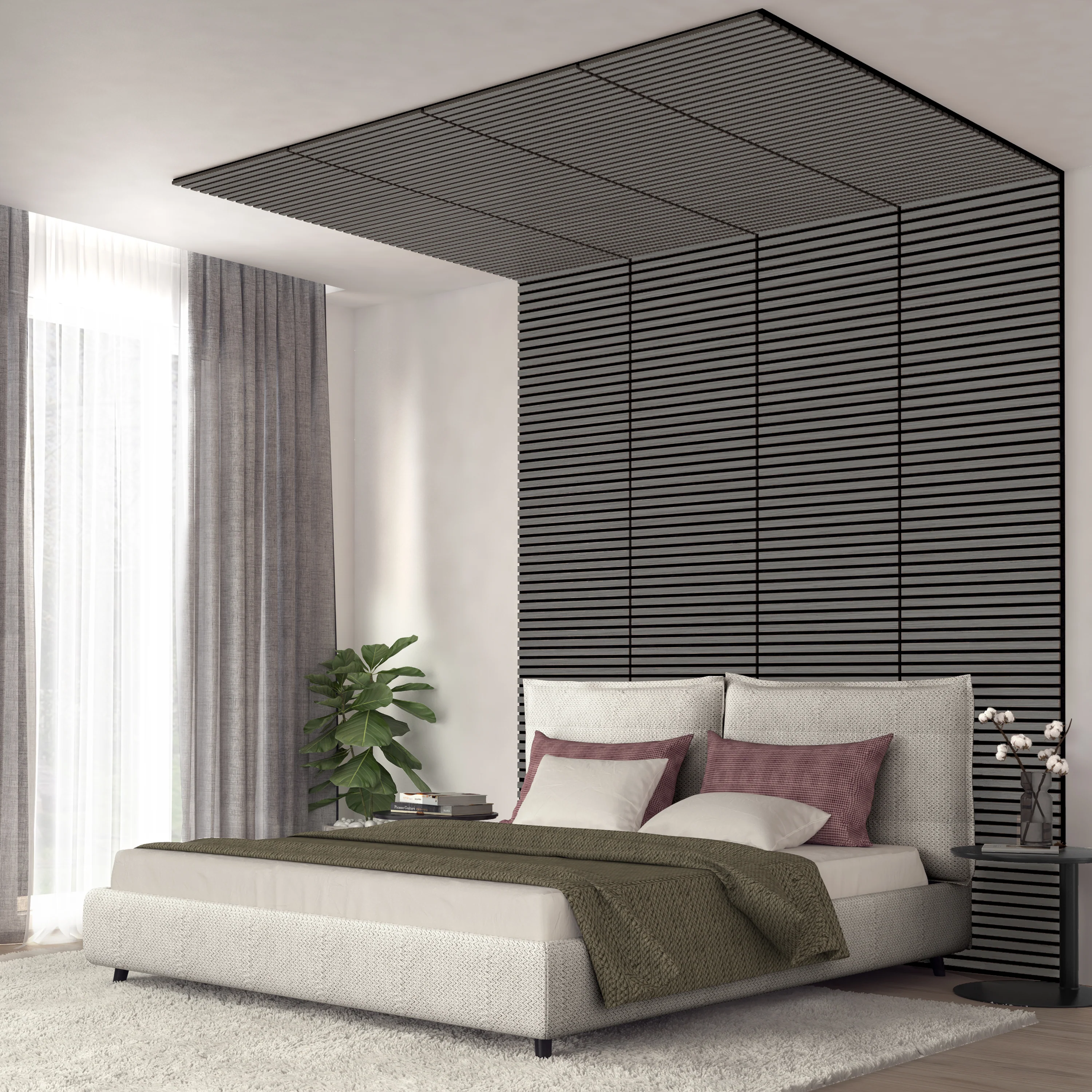 Sonolok 15.5 ft sound-absorbing wall panel kit (4-pack) - Image 11