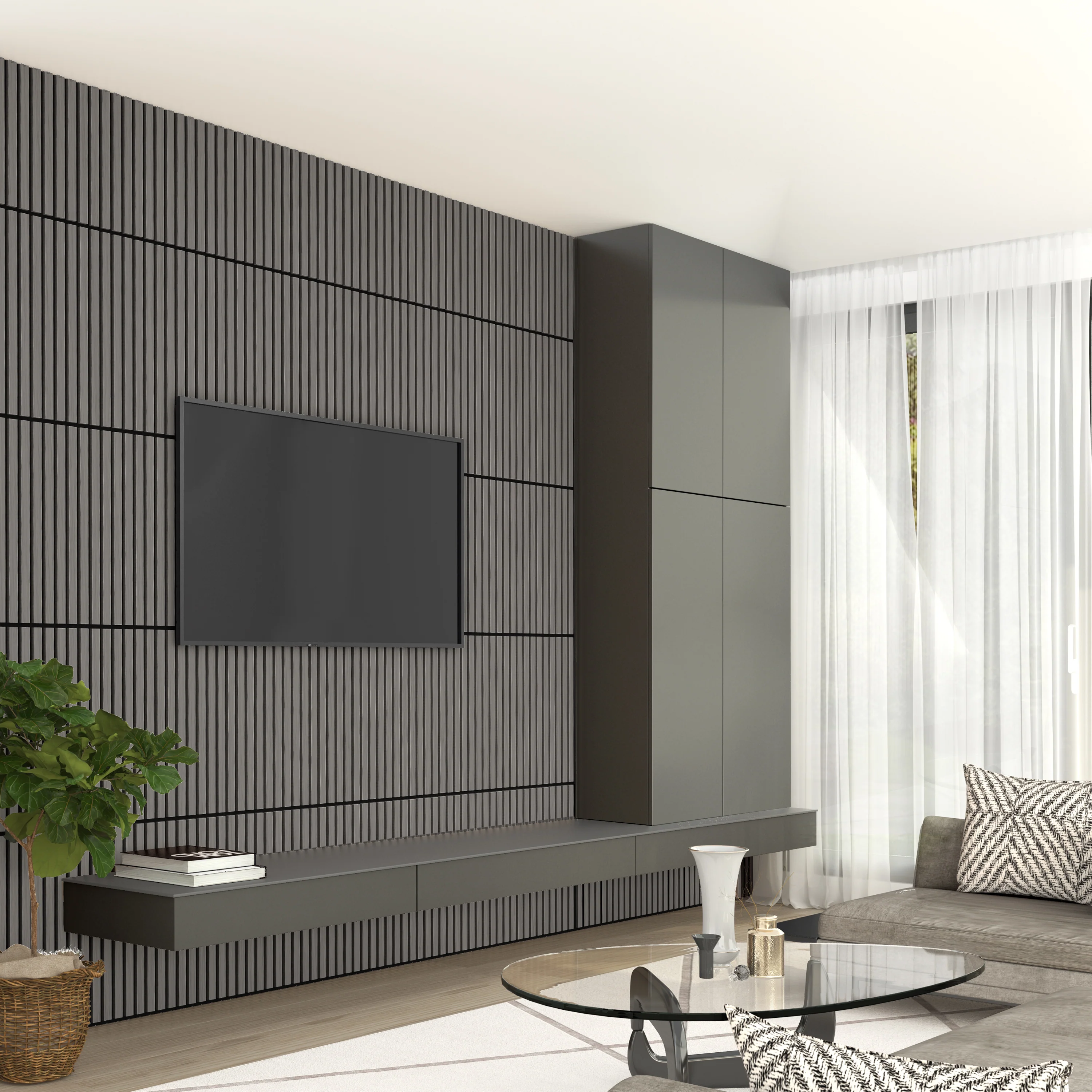 Sonolok 15.5 ft sound-absorbing wall panel kit (4-pack) - Image 12