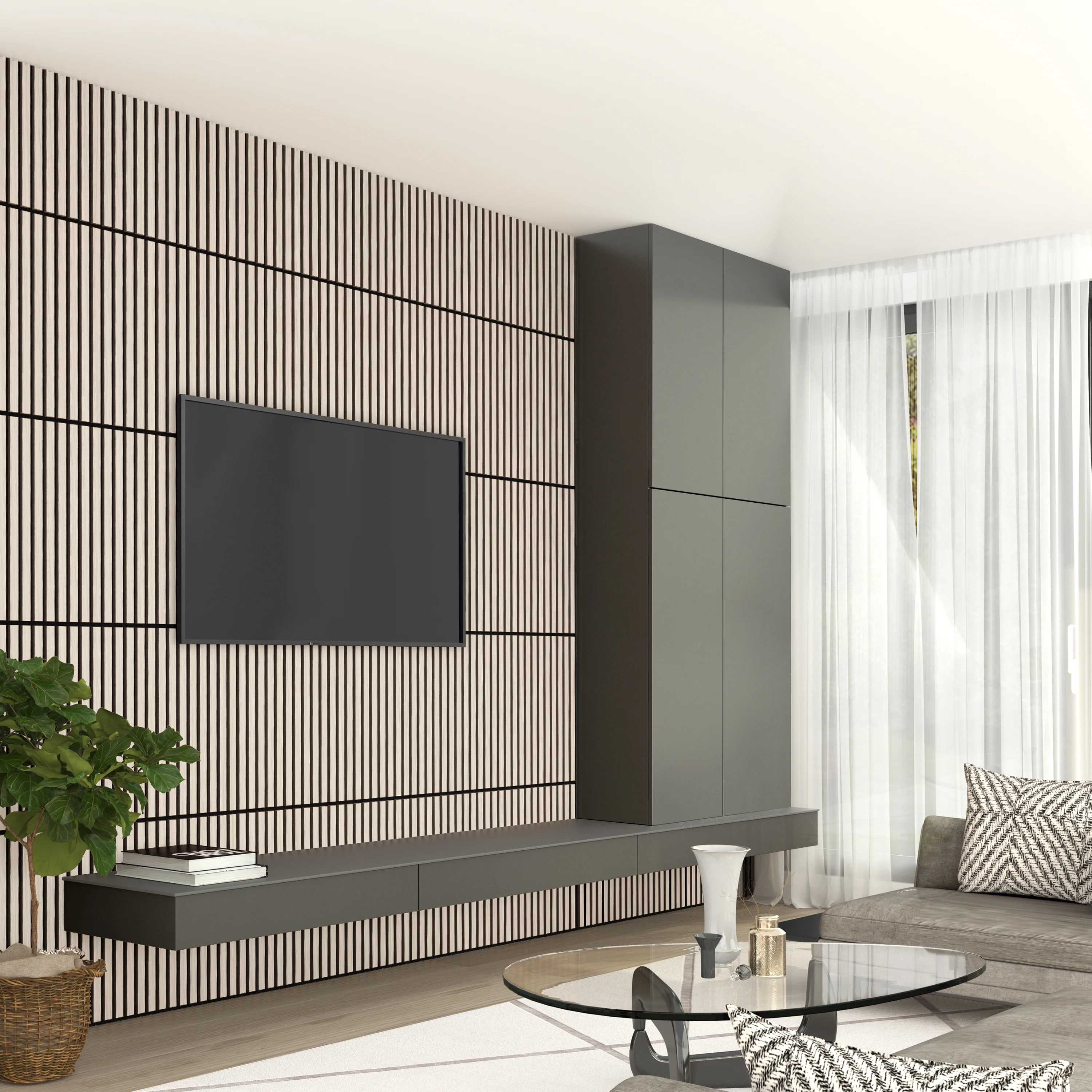Sonolok 15.5 ft sound-absorbing wall panel kit (4-pack) - Image 18