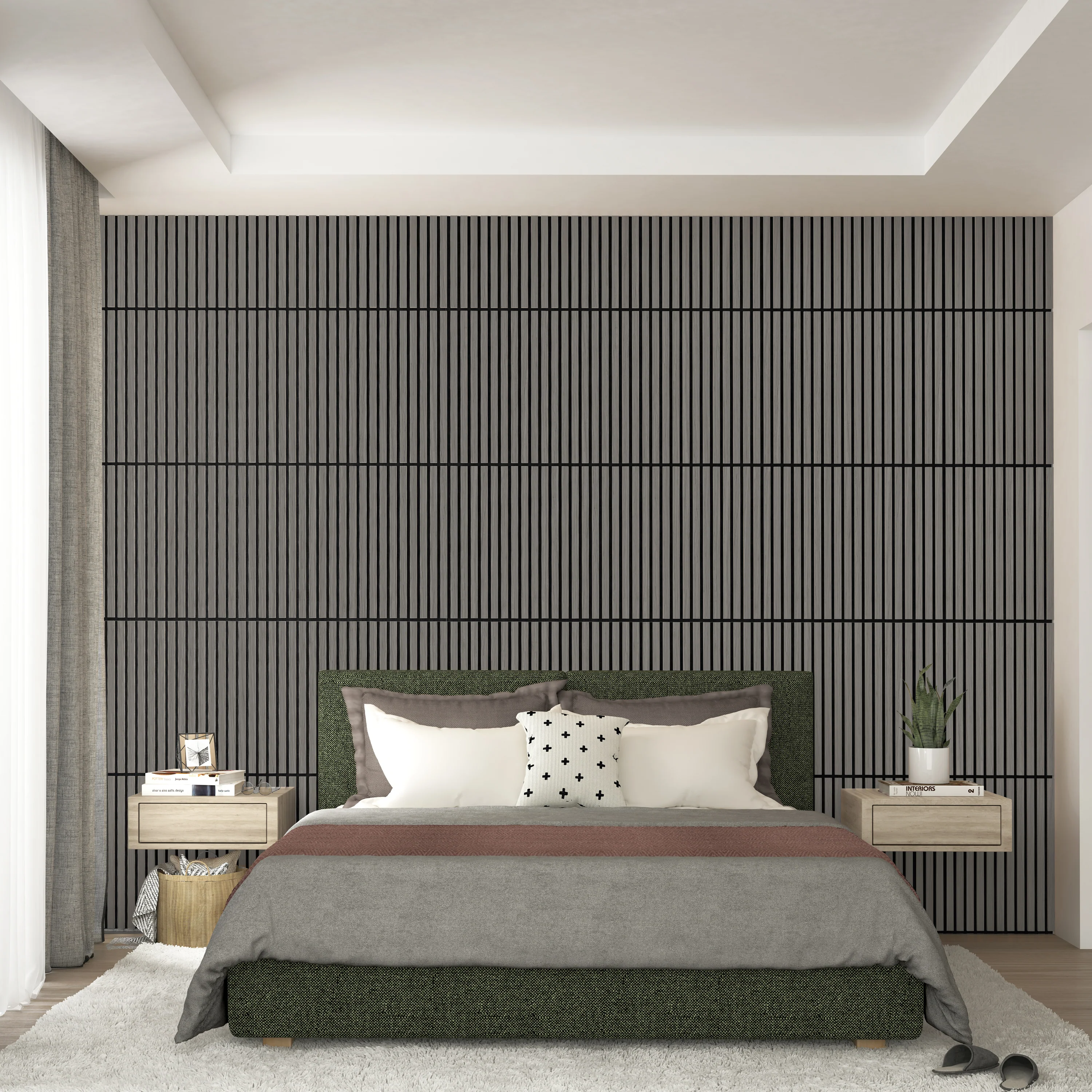 Sonolok 15.5 ft sound-absorbing wall panel kit (4-pack) - Image 2