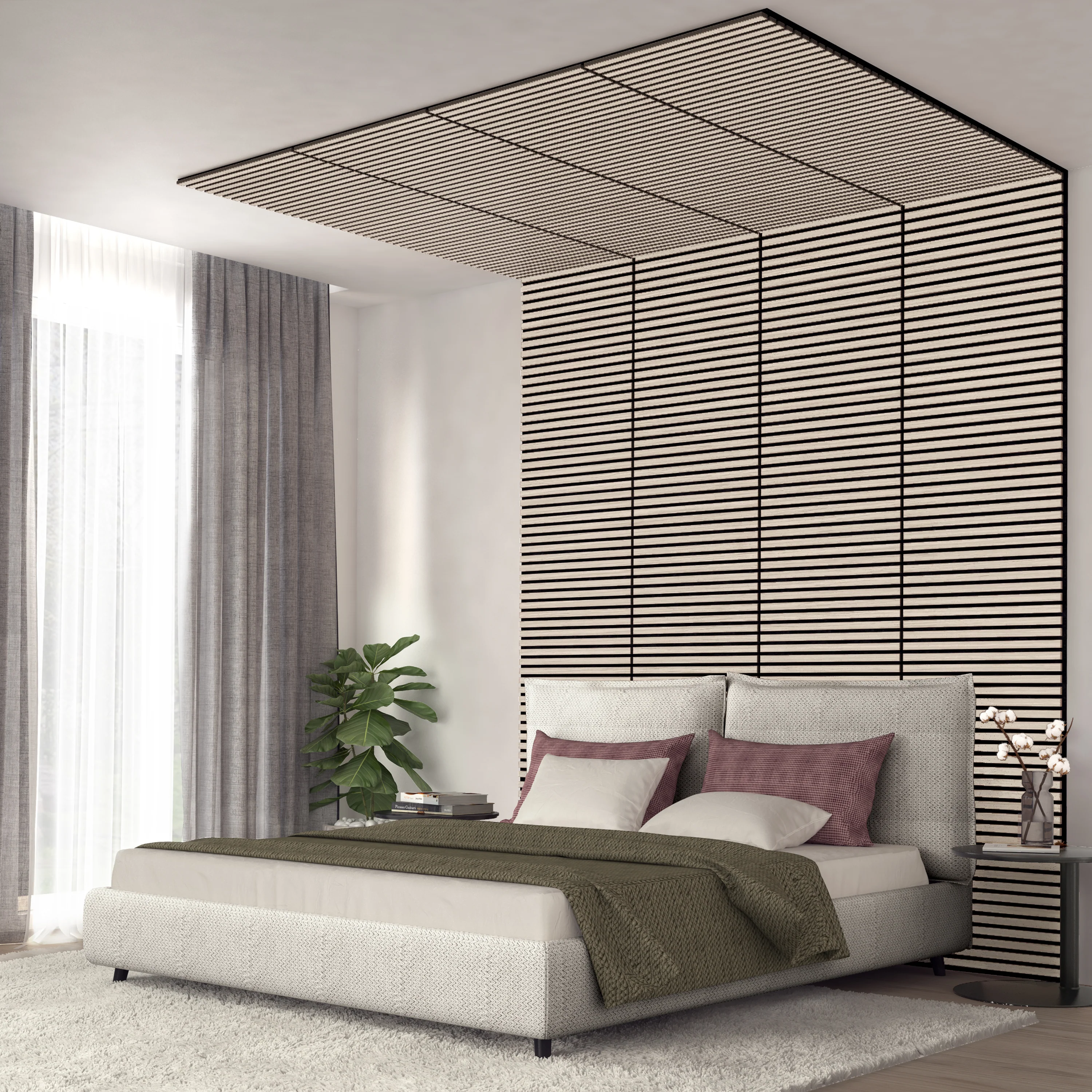 Sonolok 15.5 ft sound-absorbing wall panel kit (4-pack) - Image 28