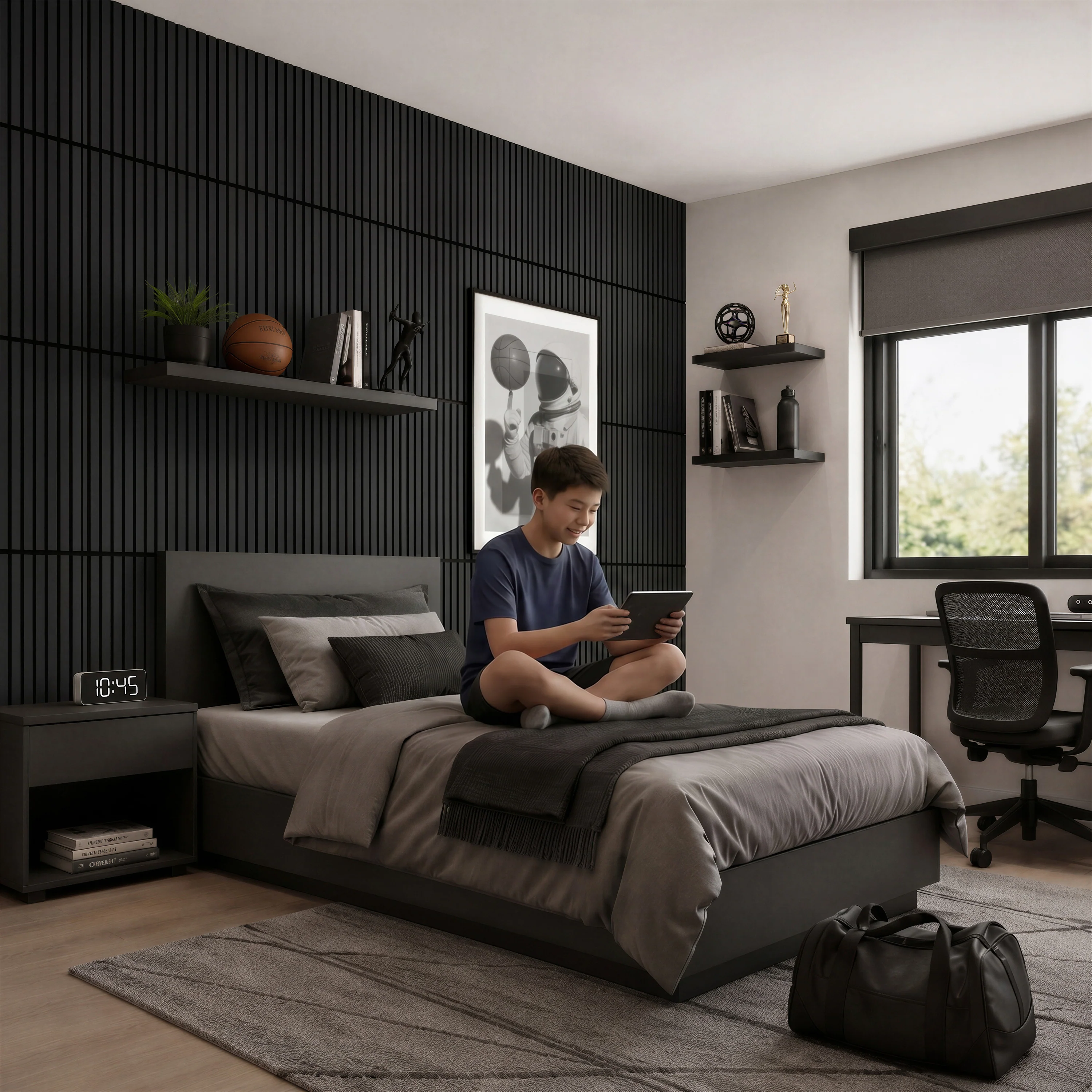 Sonolok 15.5 ft sound-absorbing wall panel kit (4-pack) - Image 11