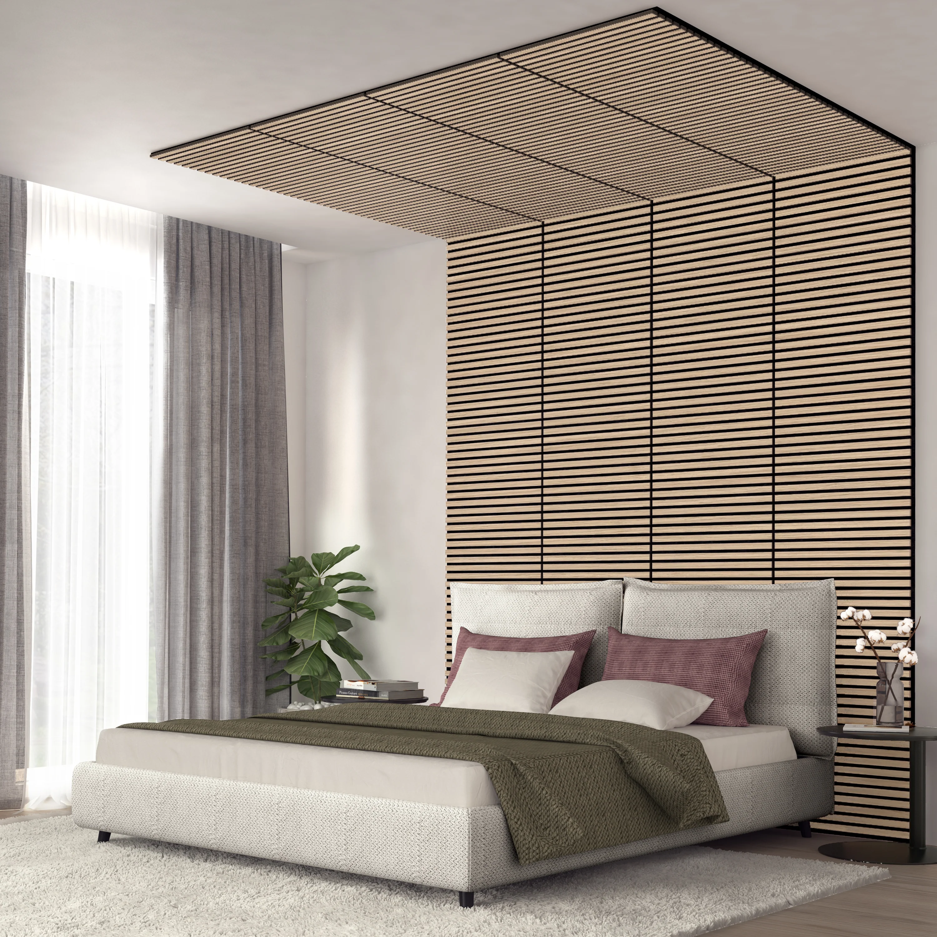 Sonolok 15.5 ft sound-absorbing wall panel kit (4-pack) - Image 41