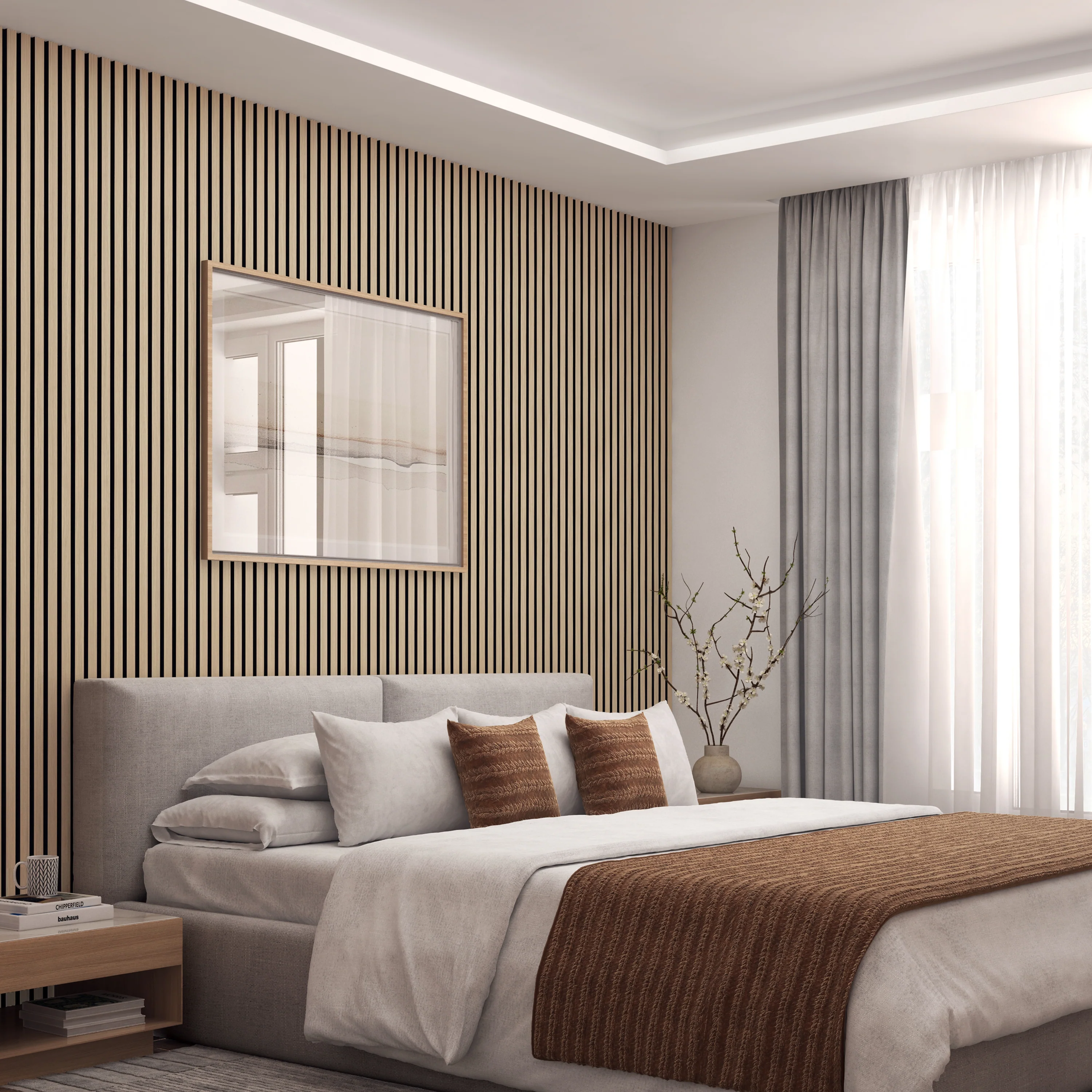 Sonolok sound-absorbing wall panel kit - pack of 6 - Image 23