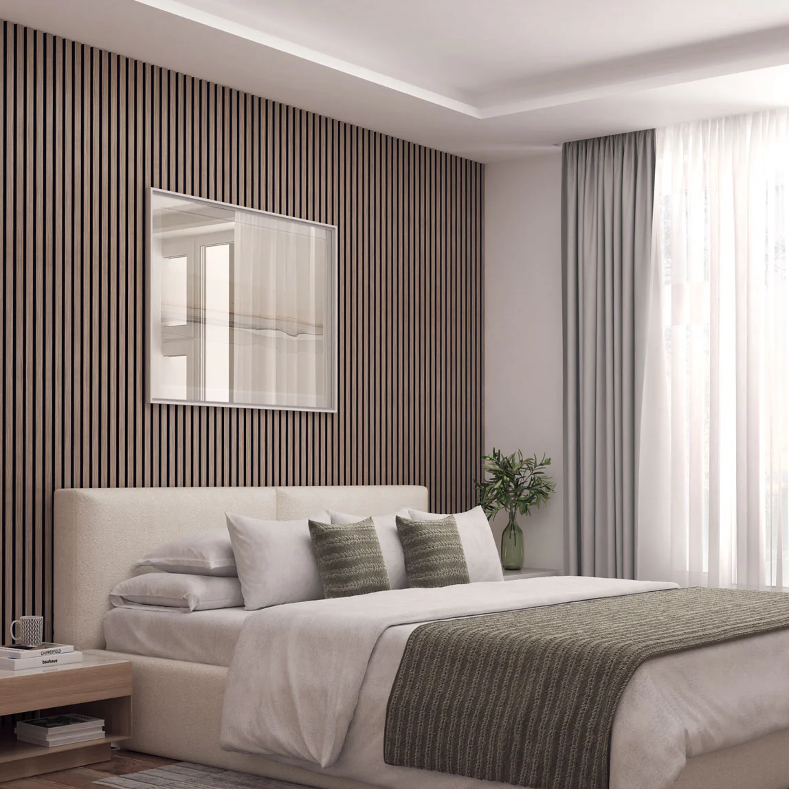 Sonolok sound-absorbing wall panel kit - pack of 6 - Image 9