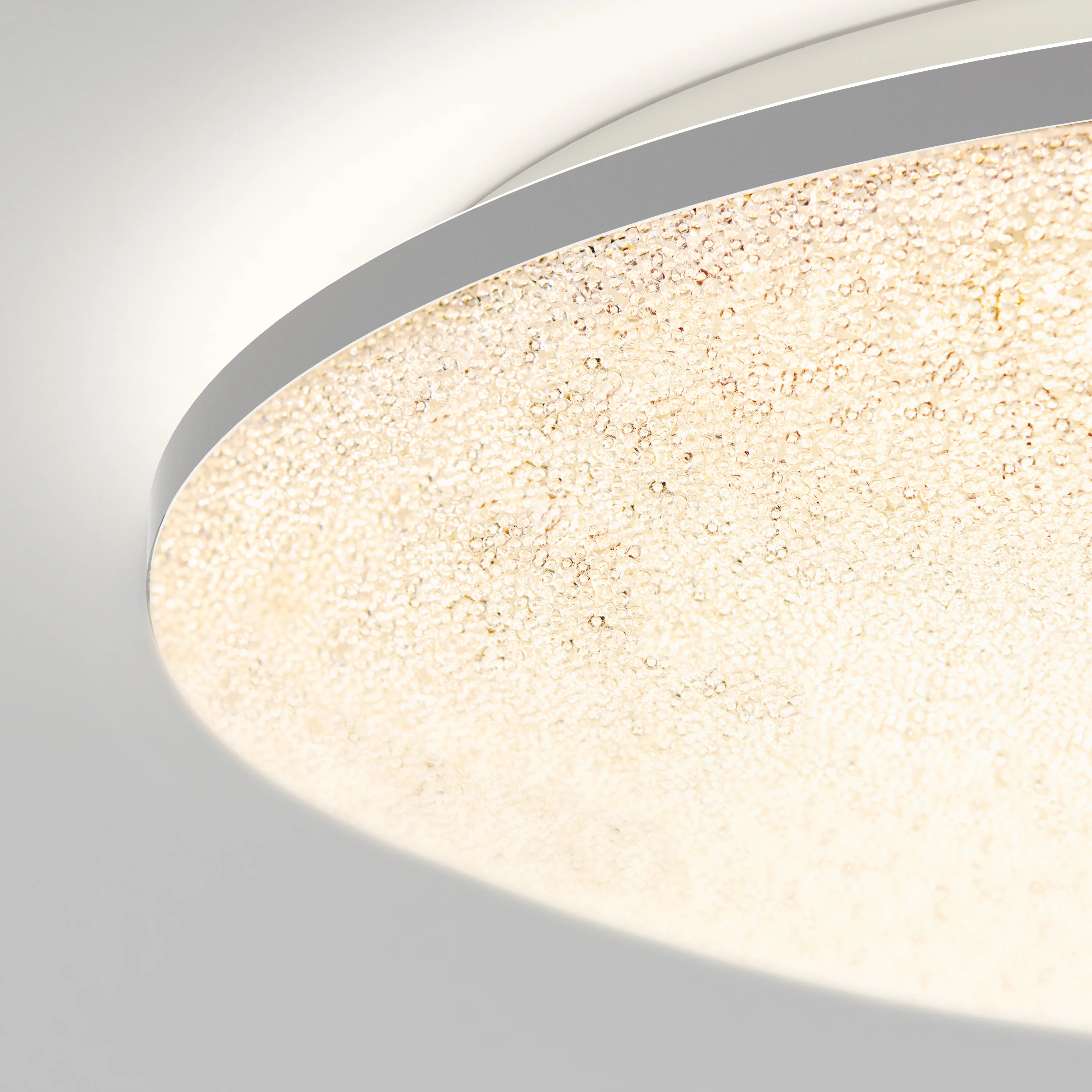 Sparkle 18 in. (45 cm) Modern LED Flush Mount Ceiling Light - With Remote - Image 5