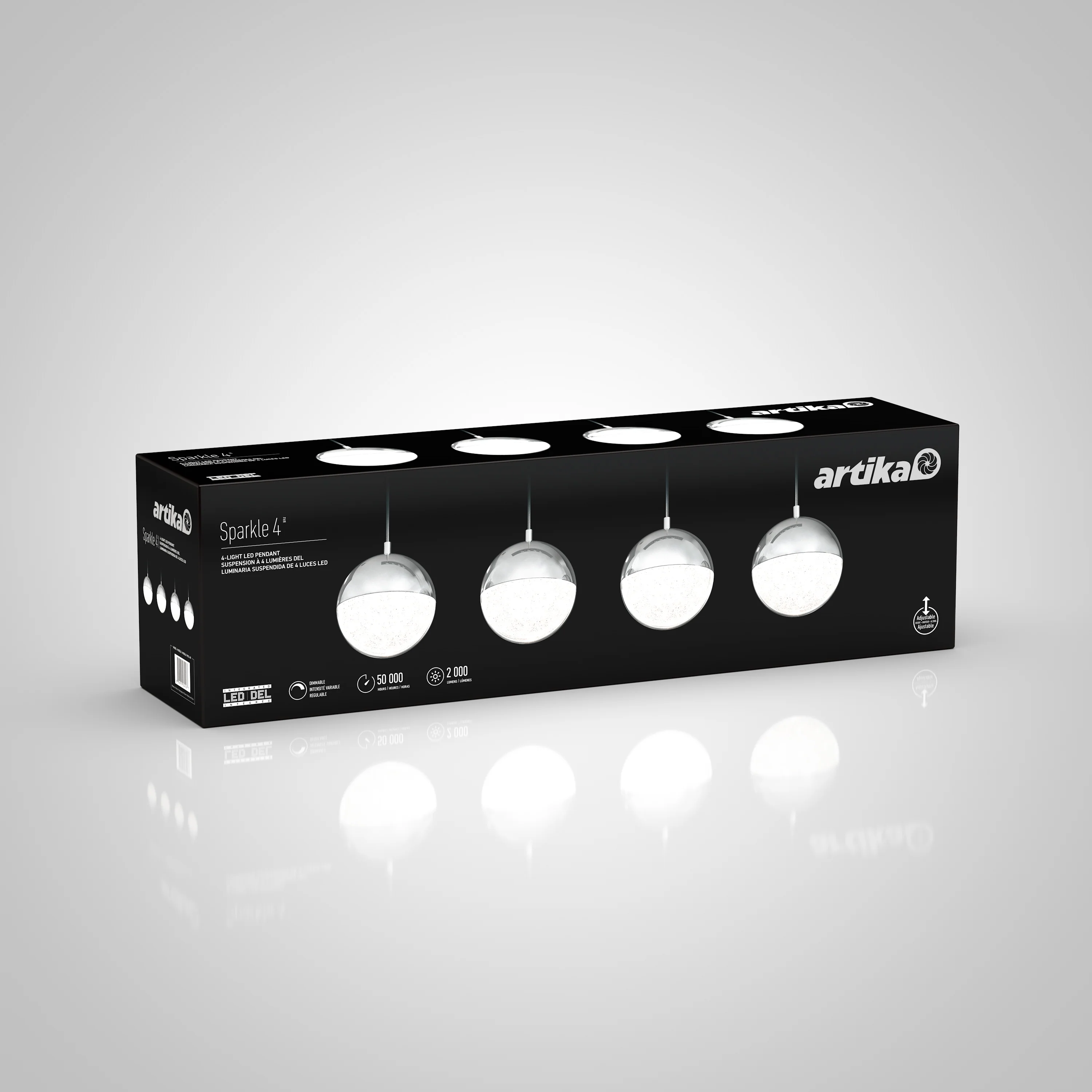 Sparkle 4-light LED pendant - Image 8