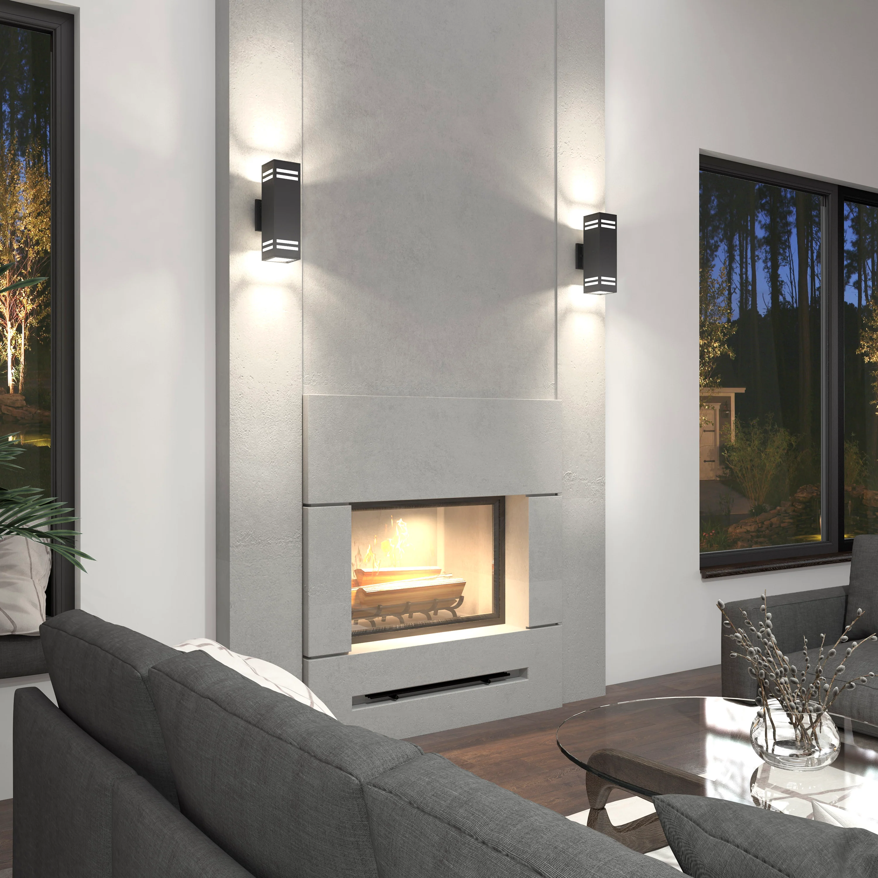 Strike indoor-outdoor wall light - Image 8