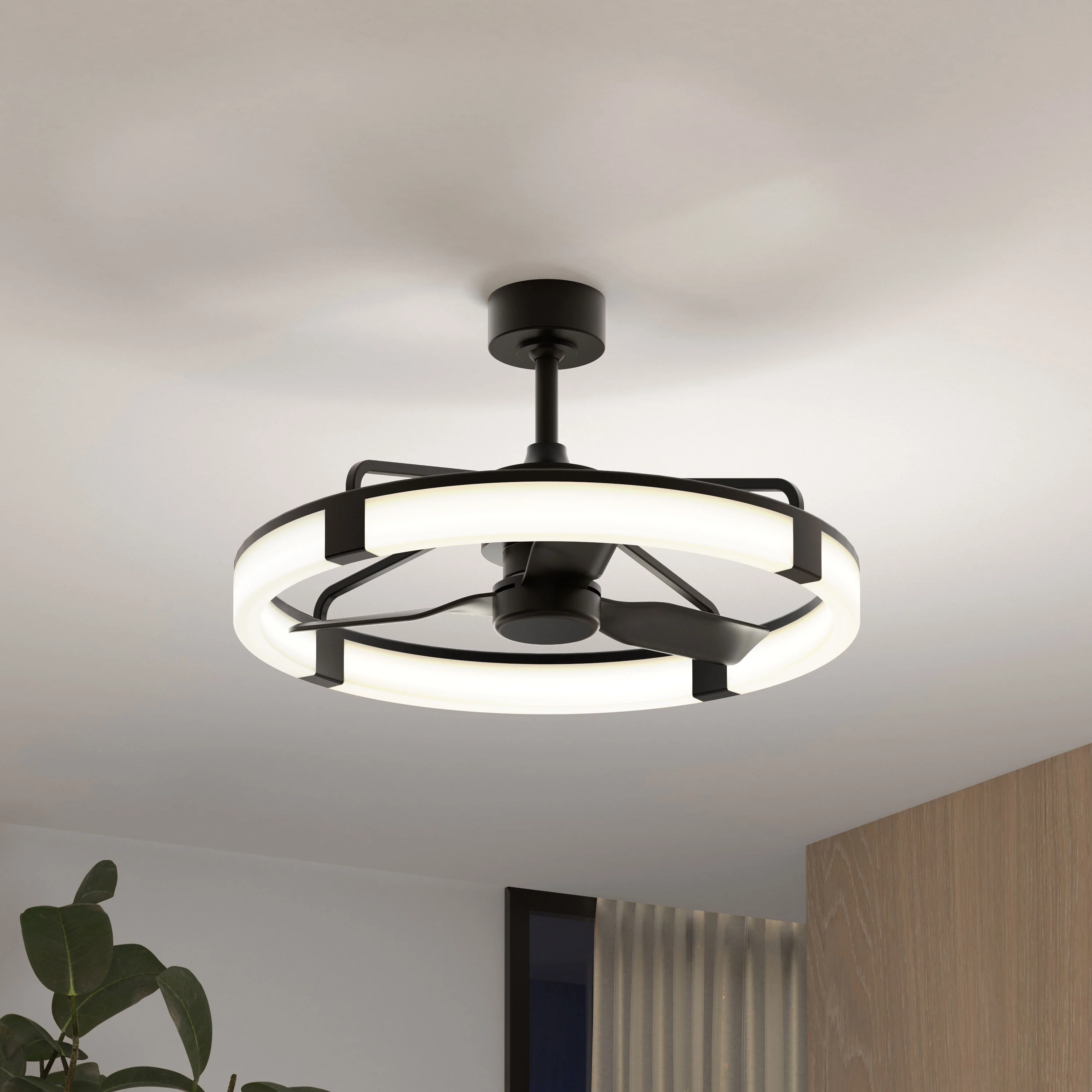 Sunnyvale 28 in. LED modern ceiling fan - with remote - Image 10