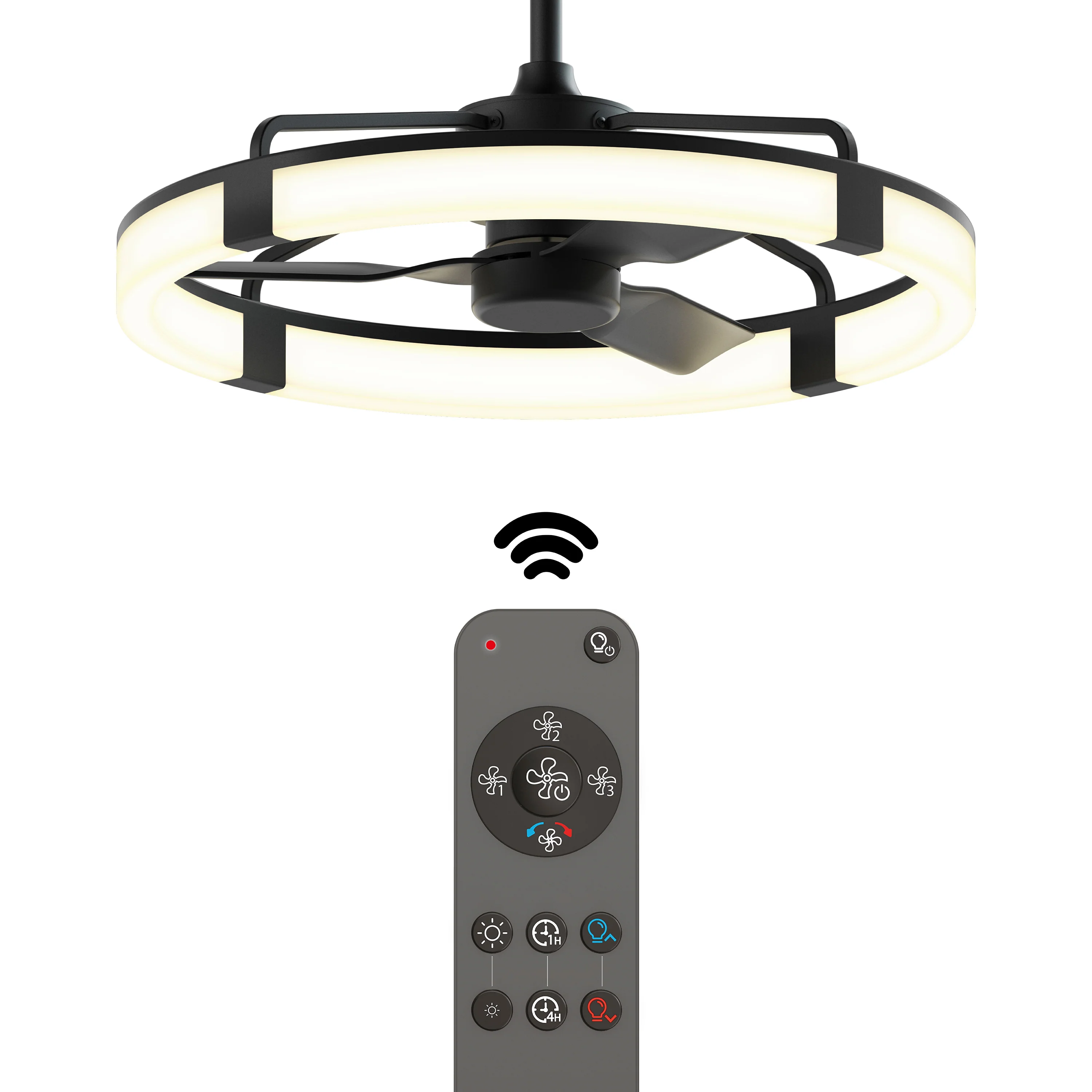 Sunnyvale 28 in. LED modern ceiling fan - with remote - Image 12